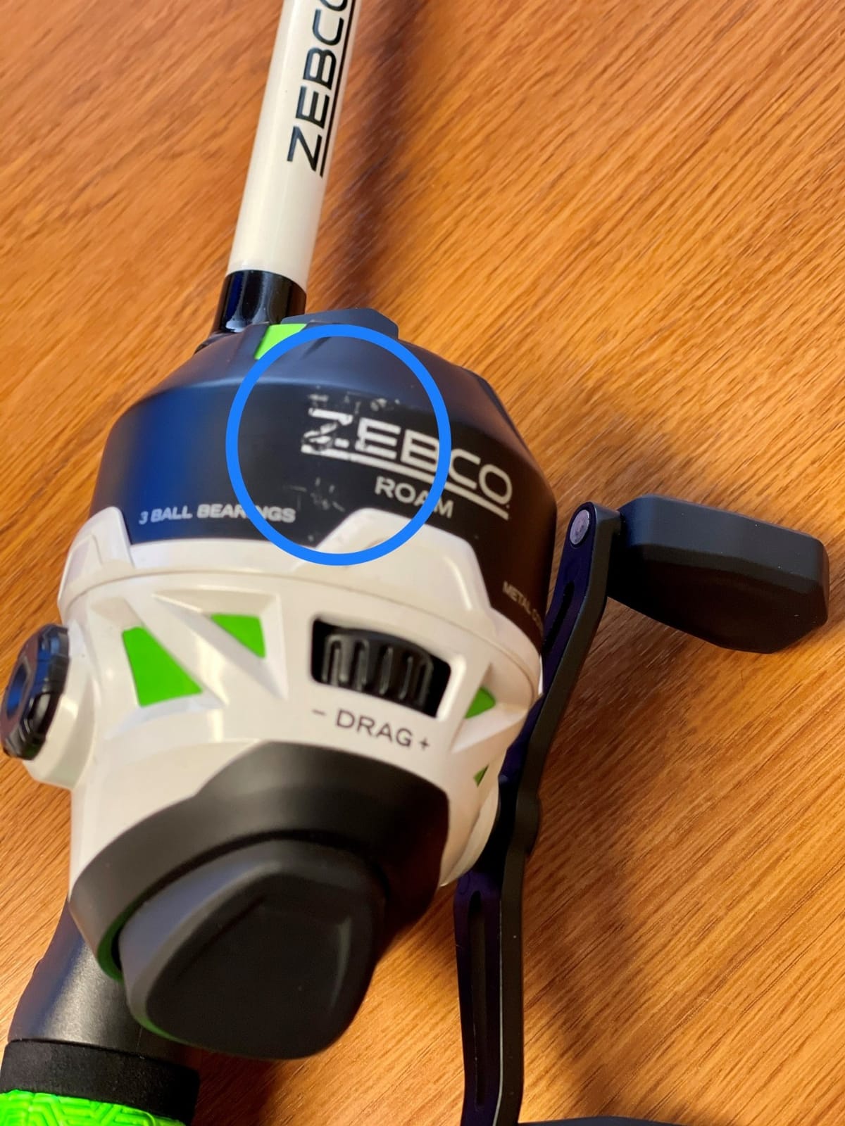 Zebco Roam Telescopic Fishing Rod and Spinning or Spincast Fishing Reel Combo, Durable 6-Foot Fiberglass Rod with ComfortGrip Handle, Pre-spooled with Zebco Cajun Fishing Line customer photo 2