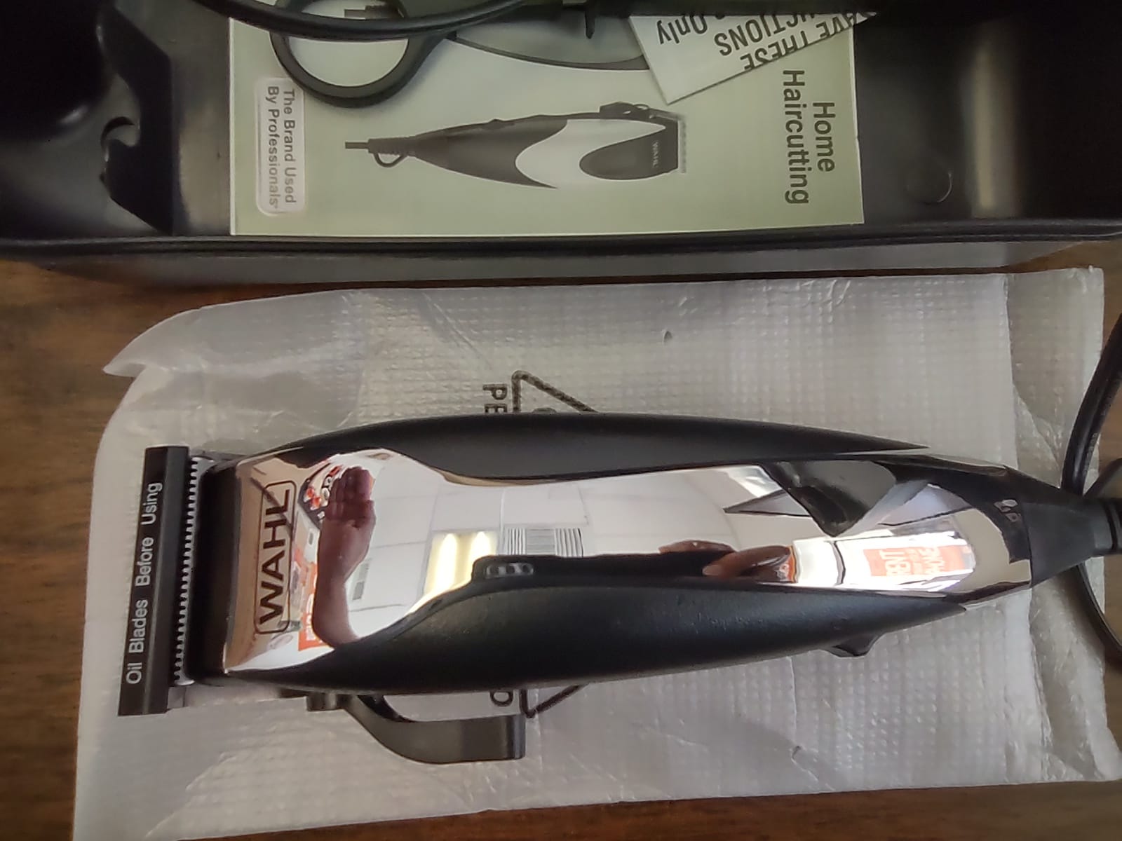 Wahl Home Haircutting Corded Clipper Kit with Adjustable Blade Taper Lever | Color Coded Guards For Easy Goof-Proof Haircutting & Trimming For The Whole Family - Model 79722 customer photo 1