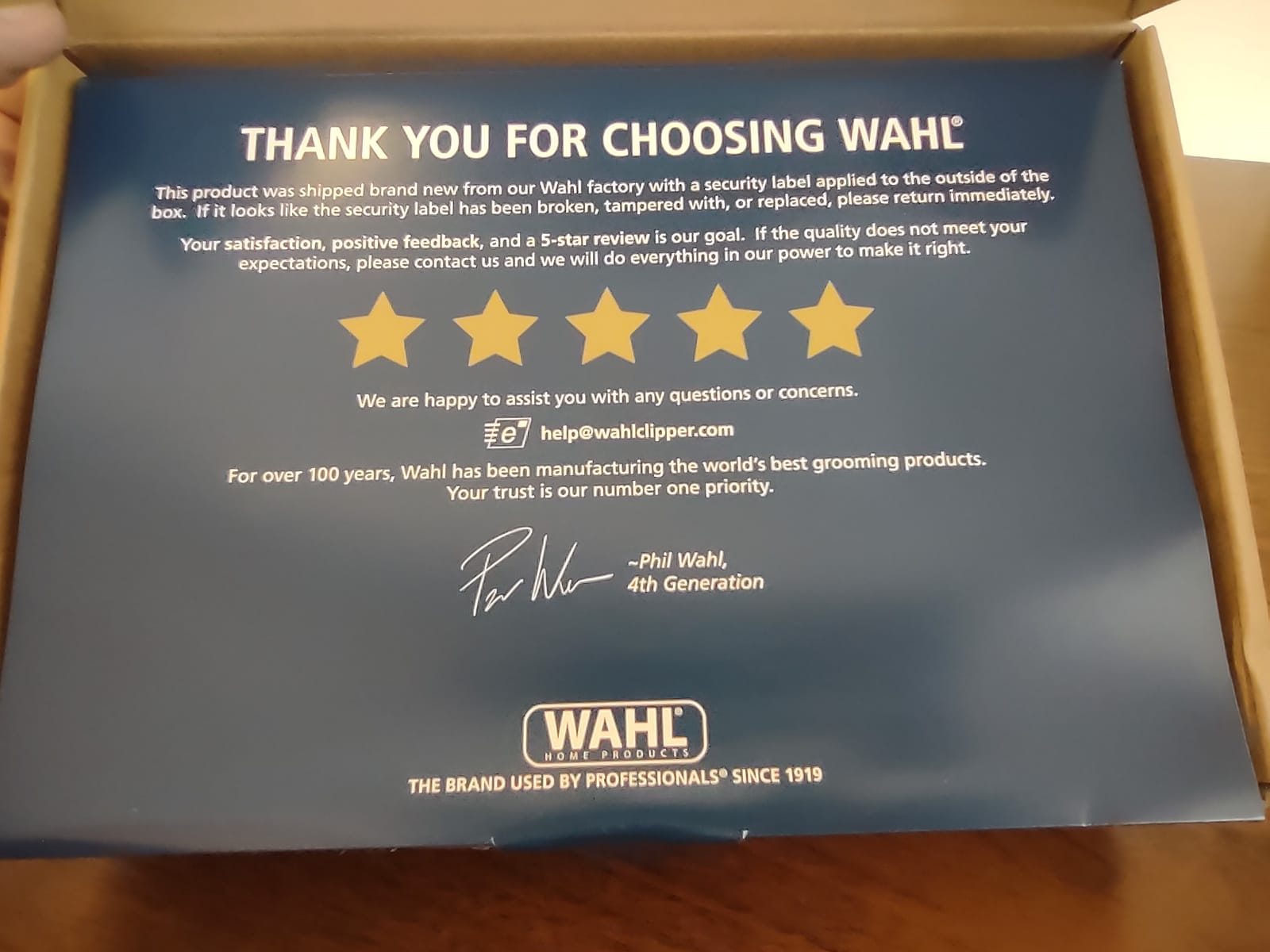Wahl Home Haircutting Corded Clipper Kit with Adjustable Blade Taper Lever | Color Coded Guards For Easy Goof-Proof Haircutting & Trimming For The Whole Family - Model 79722 customer photo 2