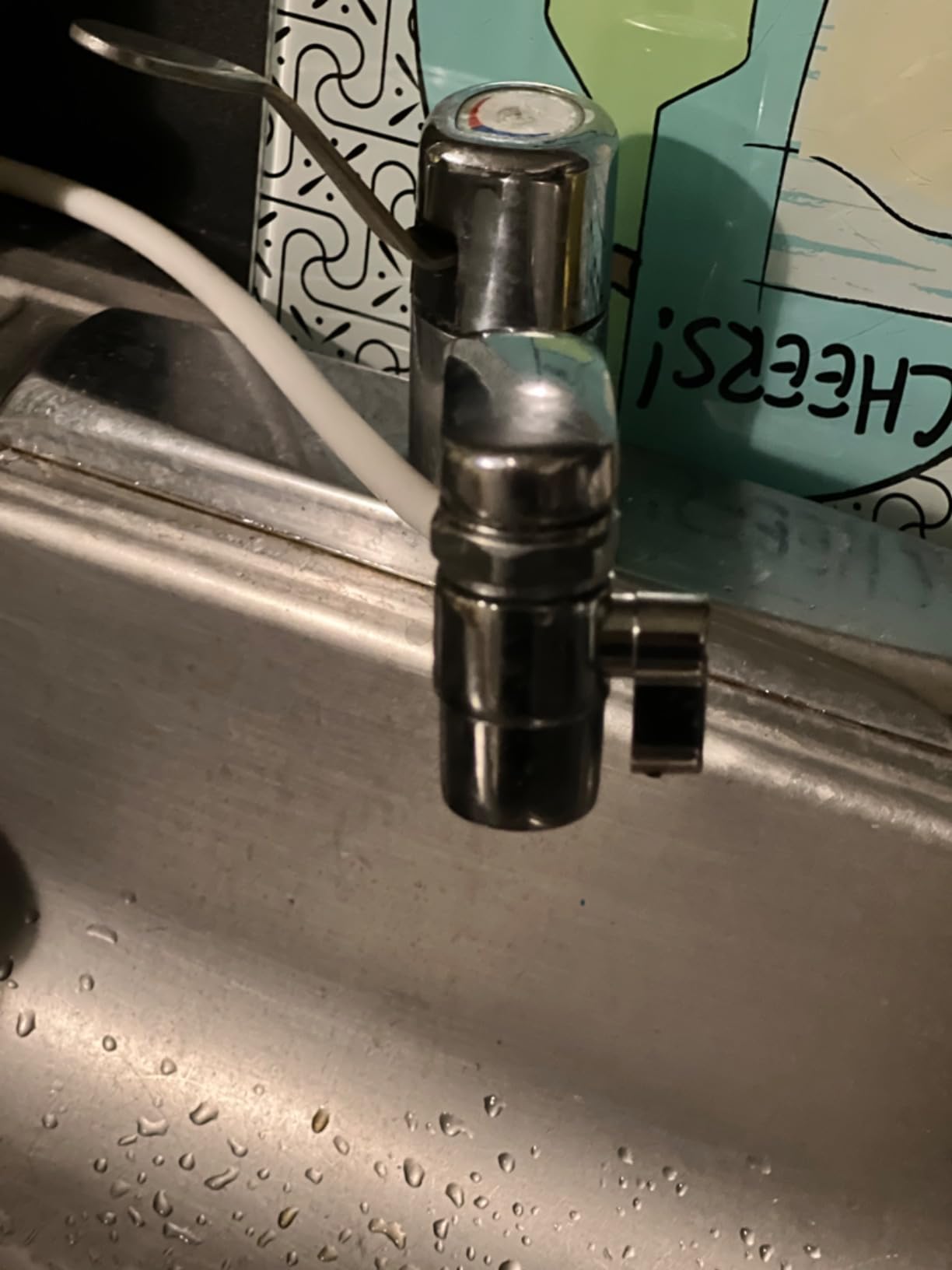 Waterdrop CTF-01 Water Filter for Sink Faucet, 5-Stage Stainless Steel | Reduces Heavy Metals and 99% Chlorine, NSF/ANSI 42 Certified Countertop Water Filter System, 8000 Gallons, 1 Filter customer photo 2