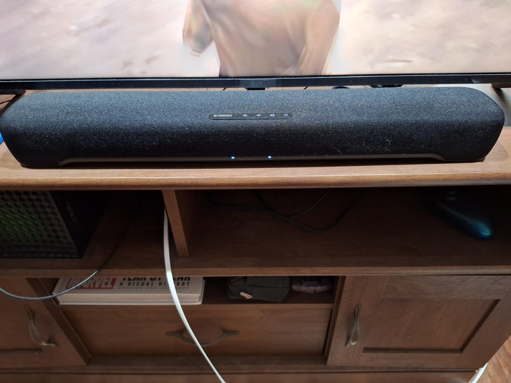 Yamaha Audio SR-C20A Compact Sound Bar with Built-in Subwoofer and Bluetooth, Black customer photo 2