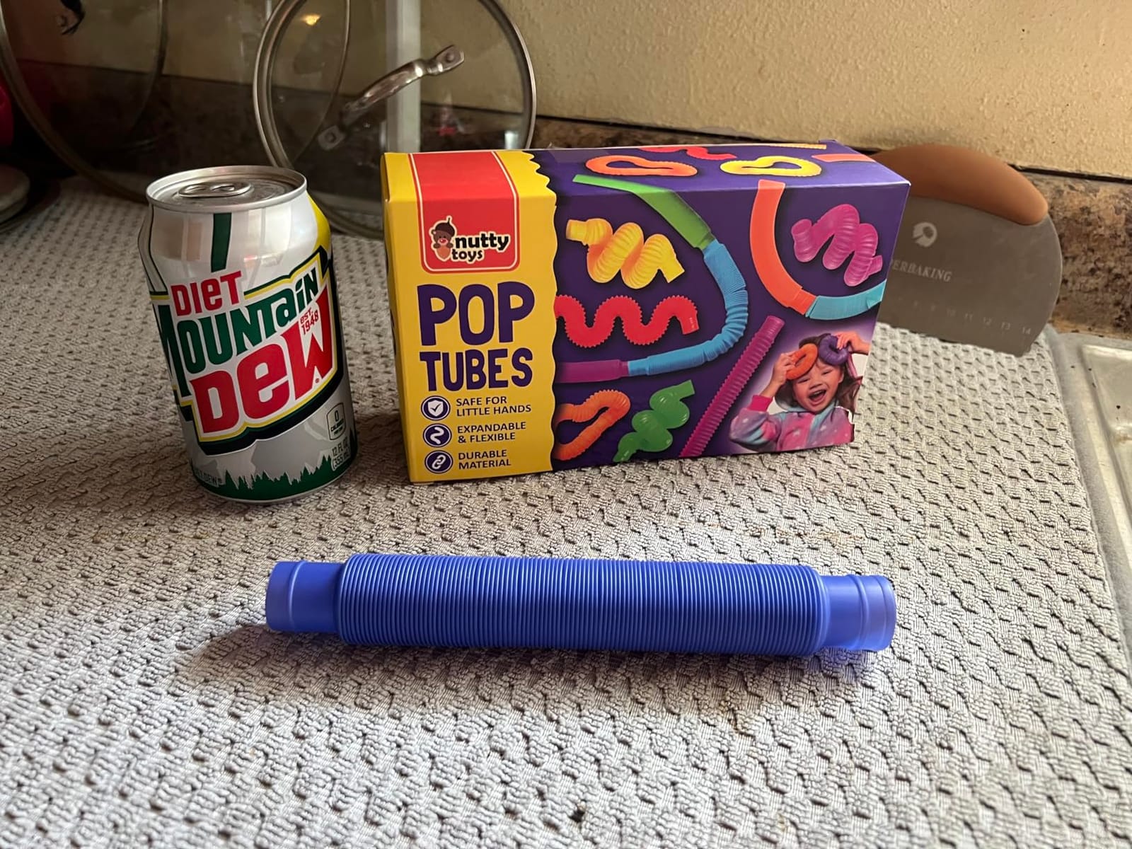 Nutty Toys Pop Tubes - Large 8-Pack Sensory Toys for Kids & Toddlers customer photo 1