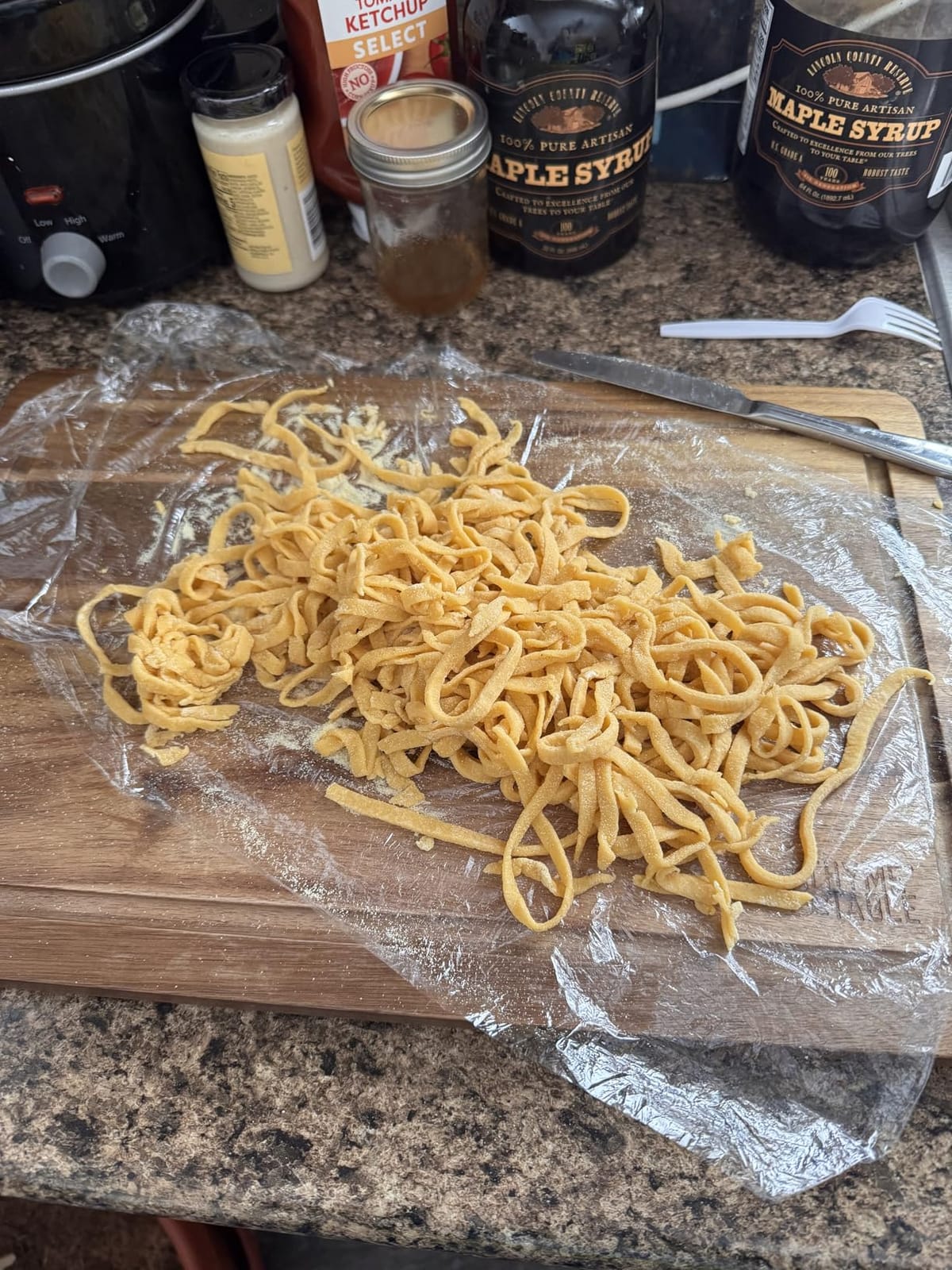 Pasta Maker Attachment for All Kitchenaid Mixers, Noodle Maker Kitchen Aid Mixer Accessories 3 In 1 Including Dough Roller Spaghetti Fettuccine Cutter customer photo 2