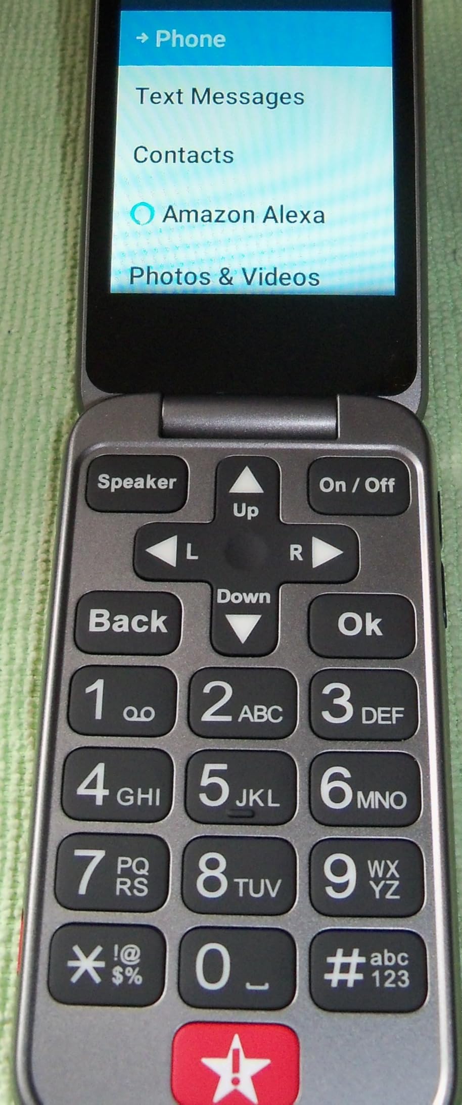 LIVELY Jitterbug Flip Cell Phone for Seniors, Flip2, Red | Simple Flip Phone for Seniors with No SIM Needed, Requires an Activated Phone Plan, Not Compatible with Other Carriers customer photo 1