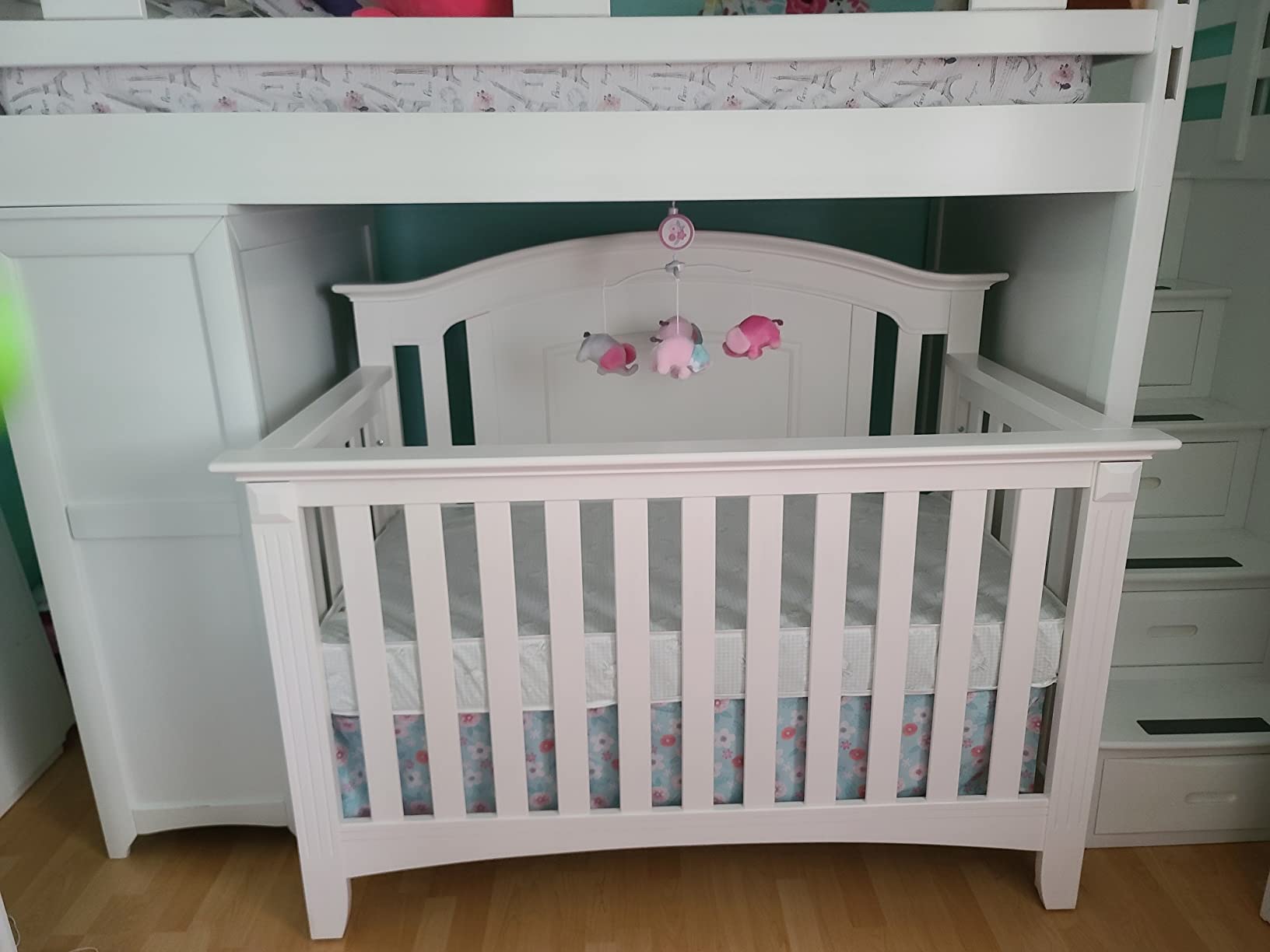 Serta Perfect Slumber Dual Sided Crib and Toddler Mattress - Waterproof - Hypoallergenic - Premium Sustainably Sourced Fiber Core -GREENGUARD Gold Certified (Non-Toxic) -7 Year Warranty - Made in USA customer photo 1