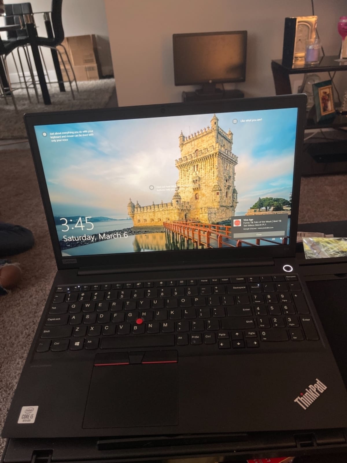 Lenovo Laptop Computer V15, AMD Ryzen 5 7520U, 16GB DDR5 RAM, 512GB SSD, Windows 11 Pro w/Copilot customer photo 1