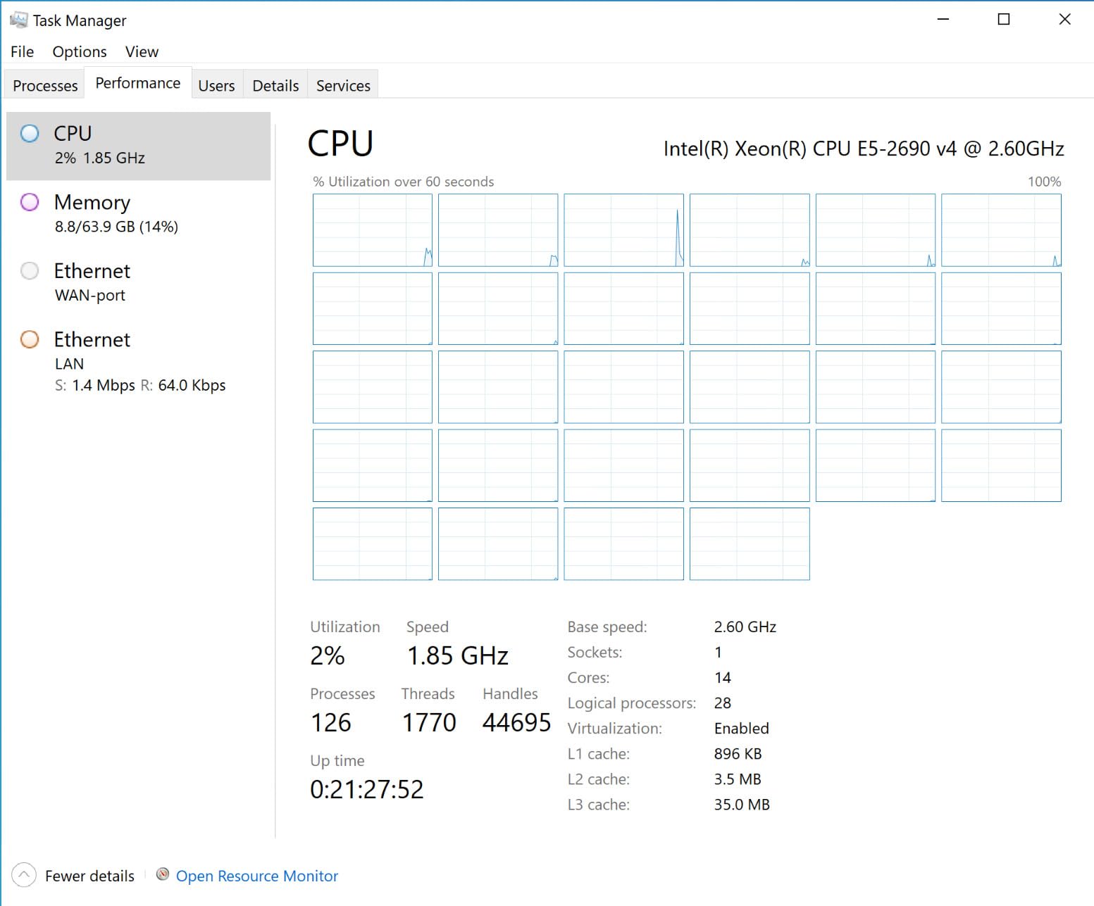 Intel Xeon E5-2690 V4 SR2N2 14-Core 2.6GHz 35MB LGA 2011-3 Processor (Renewed) customer photo 2