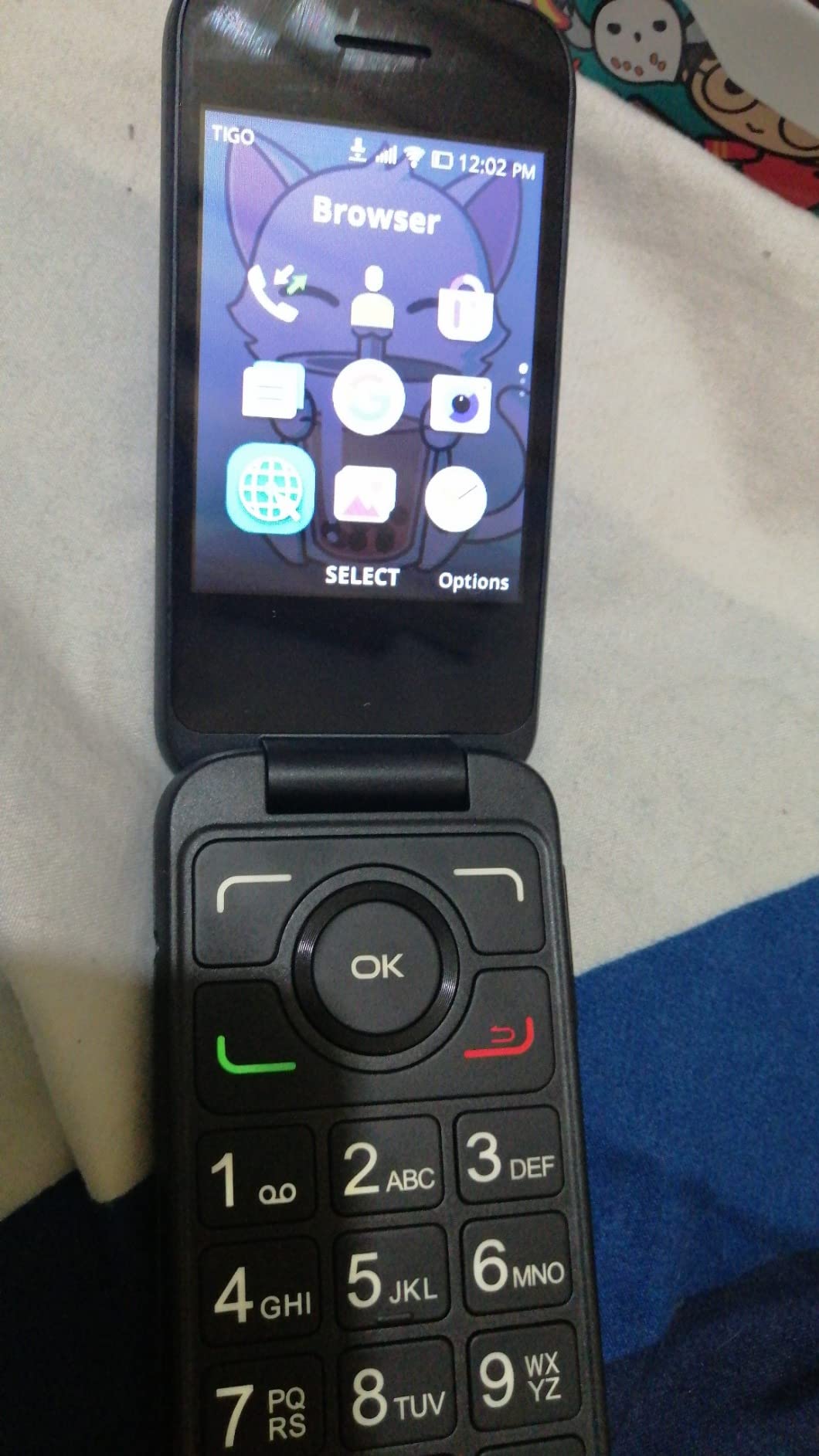 Alcatel GO FLIP 3 Black 4GB 4052W (GSM Unlocked) Flip Phone - For Senior Easy Use (Renewed) customer photo 1