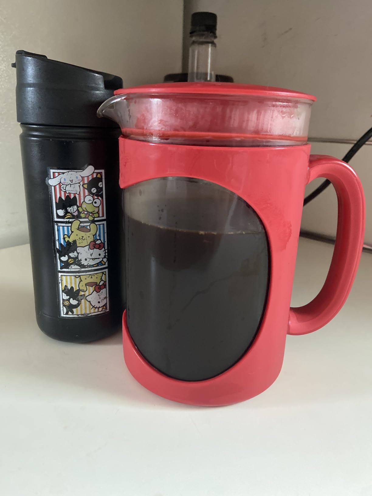 Primula Burke Deluxe Cold Brew Iced Coffee Maker, Comfort Grip Handle, Durable Glass Carafe, Removable Mesh Filter, Perfect 6 Cup Size, Dishwasher Safe, 1.6 qt, Aqua customer photo 2