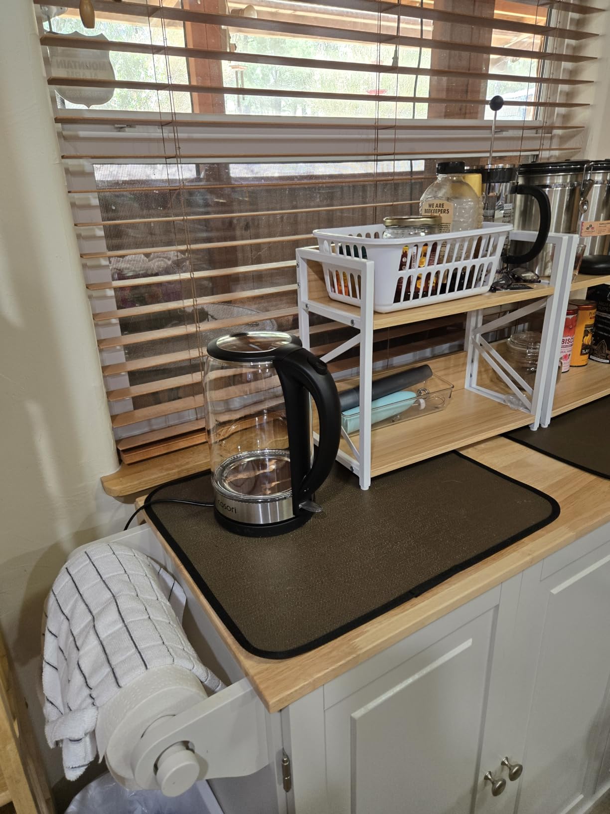 Cosori Electric Kettle, No Plastic Contact with Water, 1.7L, Black | Wide Opening, Easy to Clean, Auto Shut-Off, Boil-Dry Protection, Tea Kettle, Hot Water Boiler, Borosilicate Glass, 1500W customer photo 2