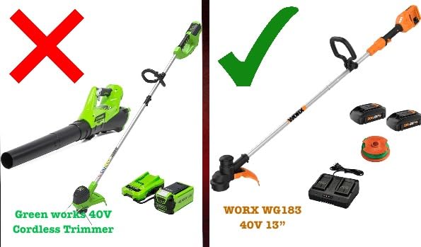 Worx Cordless String Trimmer, 13