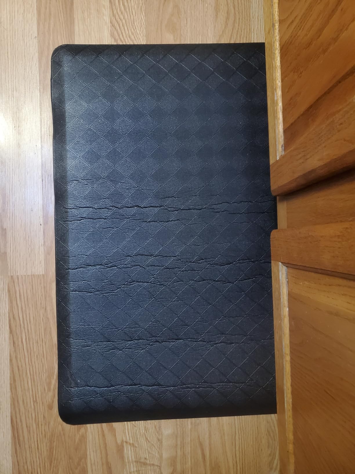 HappyTrends Kitchen Mats for Floor Cushioned Anti-Fatigue Kitchen Rugs | Thick, Soft and Waterproof Non-Slip Mats and Rugs Heavy Duty Ergonomic Comfort Rug for Floor, Office, Sink, Laundry customer photo 2