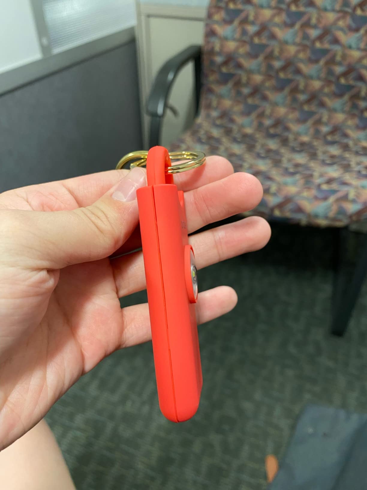 She's Birdie - The Original Personal Safety Alarm for Women, Loud Siren, Strobe Light and Key Chain (Aqua) customer photo 2