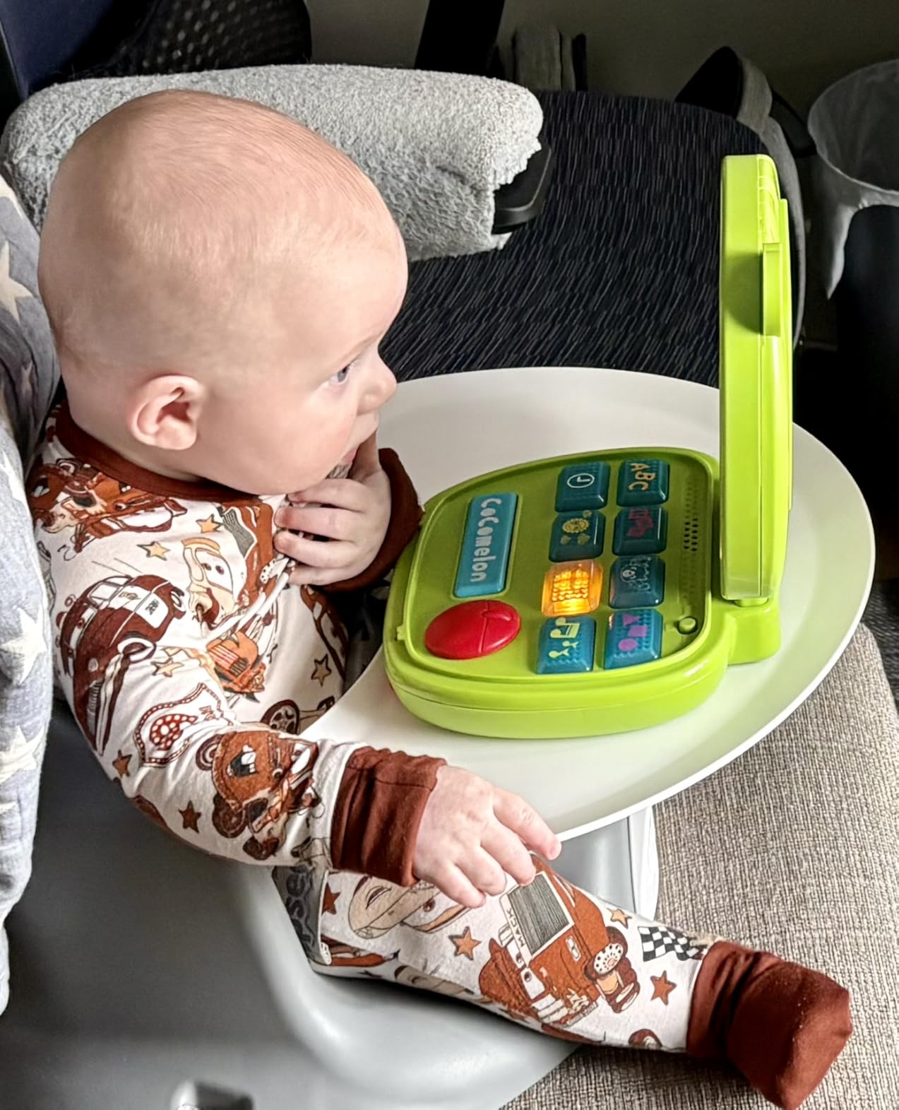 CoComelon Sing and Learn Laptop Toy for Kids, Lights, Sounds, and Music Encourages Letter, Number, Shape, and Animal Recognition, Officially Licensed Kids Toys for Ages 18 Month by Just Play customer photo 1