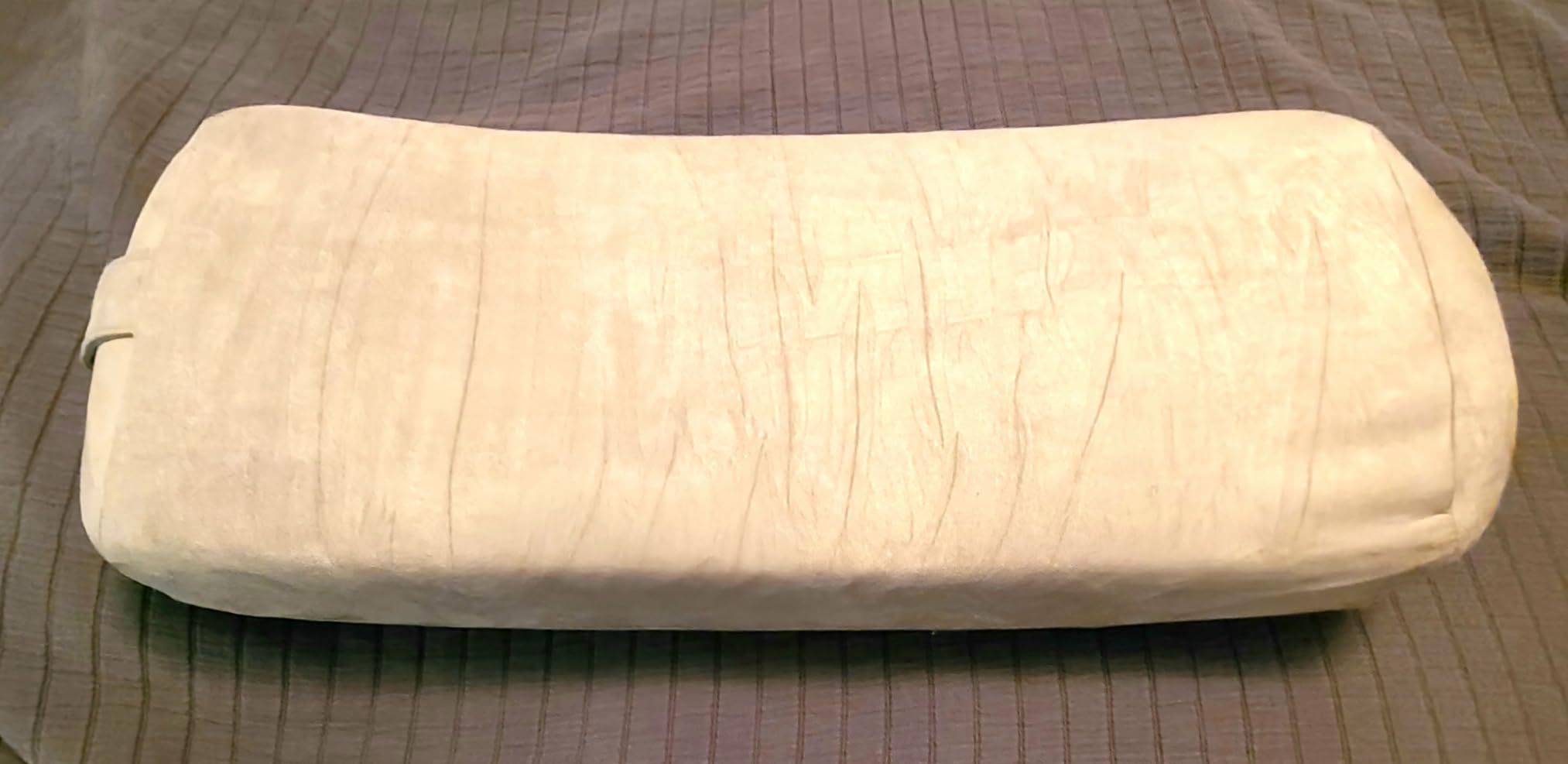 Tumaz Yoga Bolster Set, Rectangular Yoga Bolster with Washable Cover | Soft bolster for restorative yoga, meditation and stretching. Includes 8-ft strap, carry handle and washable cover customer photo 1