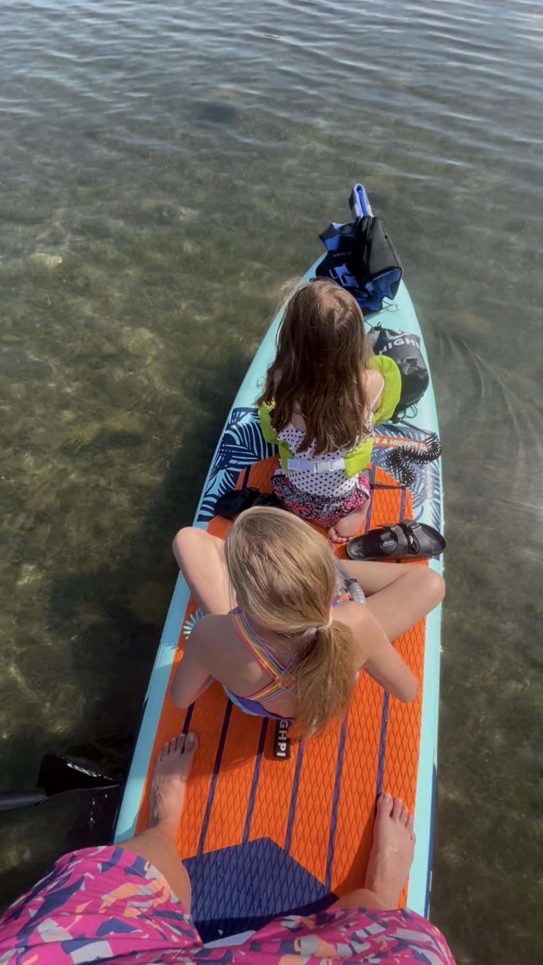 Inflatable Stand Up Paddle Board for Youth and Adults - Wide Sup with Premium Accessories, Blow Up Paddleboard for Surfing, Fishing, Yoga & More customer photo 2