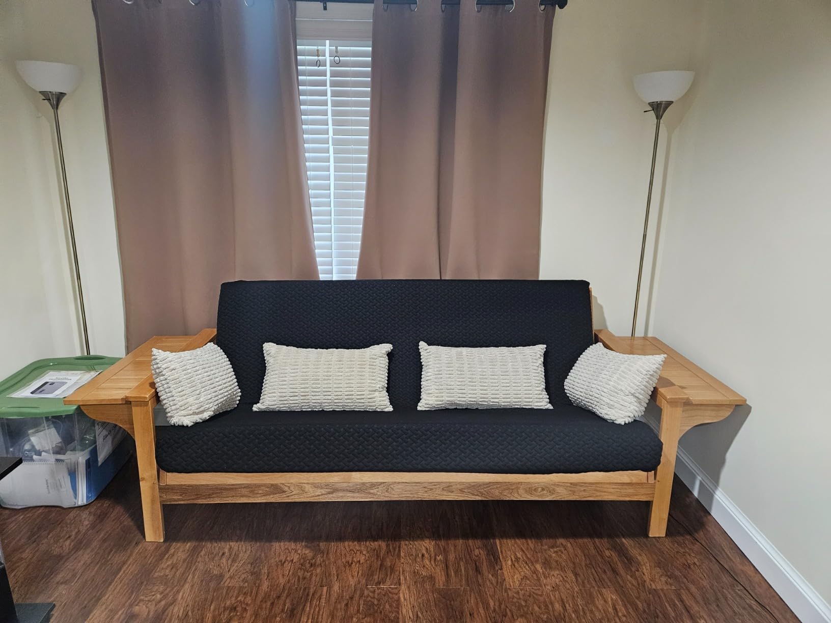 Milliard Memory Foam Futon Mattress - Full Size (Frame Not Included) (Grey) customer photo 2