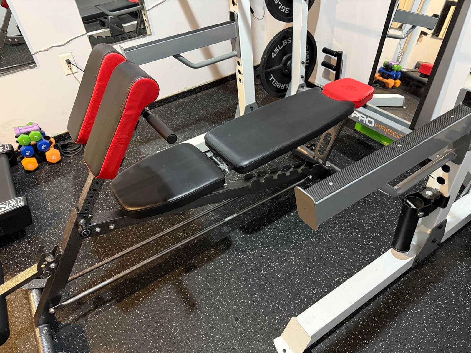 Finer Form Multi-Functional FID Weight Bench for Full All-in-One Body Workout - Hyper Back Extension, Roman Chair, Adjustable Ab Sit up Bench, Incline Decline Bench, Flat Bench customer photo 1