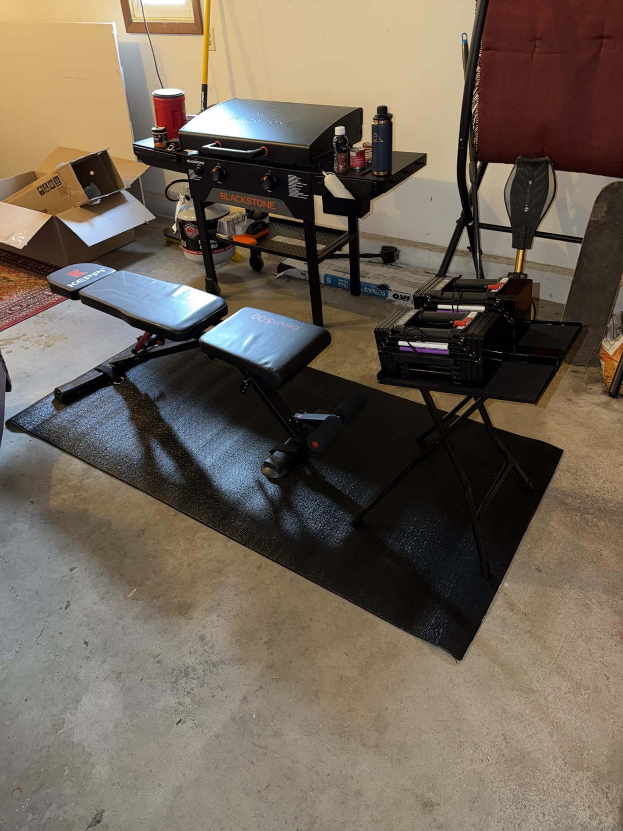Keppi 900LB Weight Bench, Adjustable Foldable Workout Bench Press for Full Body Strength Training, Incline Decline Bench with Fast Folding - New Version customer photo 2