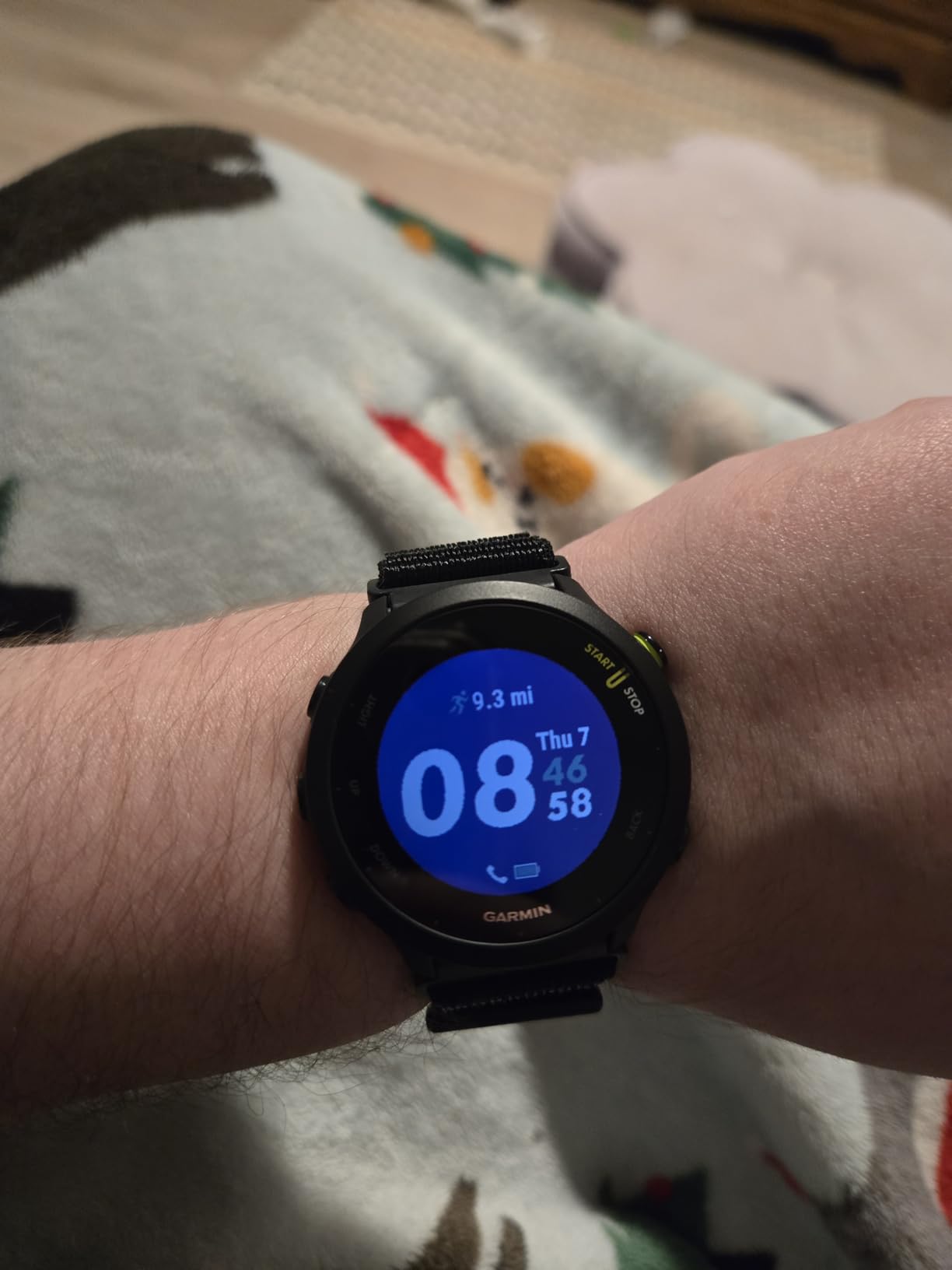Garmin Forerunner 55, GPS Running Watch with Daily Suggested Workouts, Up to 2 Weeks of Battery Life, Aqua customer photo 1
