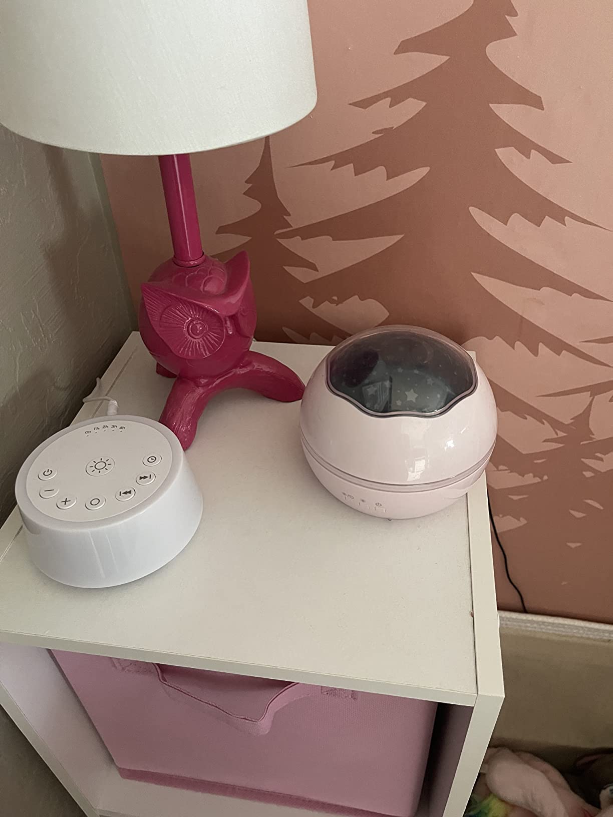Sound Machines with 10 Colors Night Light 25 Soothing Sounds and Sleep White Noise Machine 32 Volume Levels 5 Timers Adjustable Brightness Memory Function for Adults Kids Baby customer photo 1