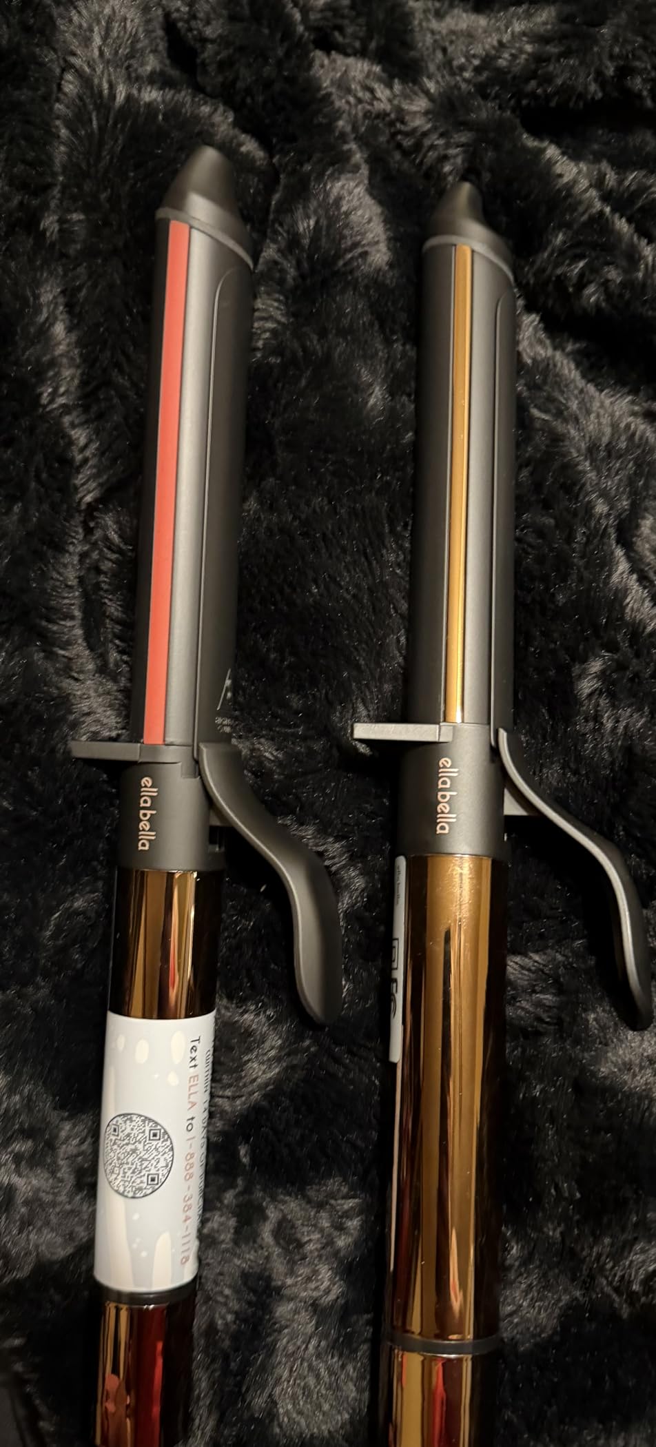 ELLA BELLA Curling Iron 1 Inch, Professional Ceramic Wand, All Hair Types | Professional Hair Curler - Transform Your Look in Seconds. Say Goodbye to Heat Damage with Ceramic Technology customer photo 1