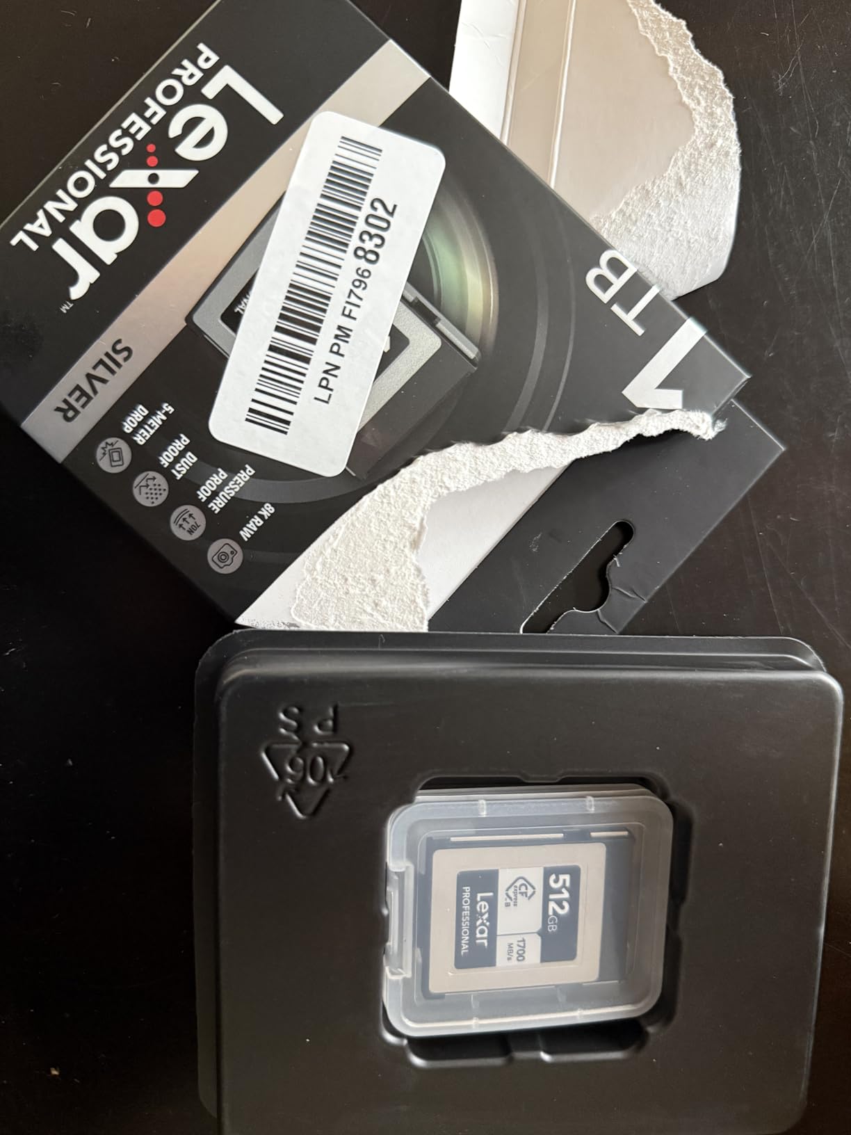 Lexar 128GB CFexpress Type B Silver 2.0 Card, 1750/1300 MB/s, 8K Video customer photo 1