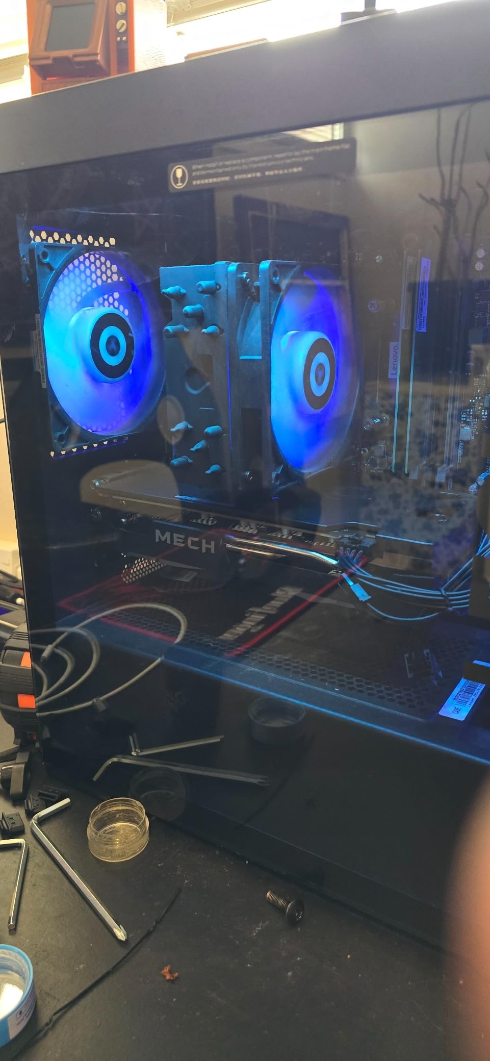 MSI Gaming Radeon RX 6600 XT MECH 2X 8G OC 128-bit 8GB GDDR6 DP/HDMI Dual Torx Fans FreeSync DirectX 12 VR Ready OC Graphics Card, AMD GPU Video Card for Gaming PC (Renewed) customer photo 1