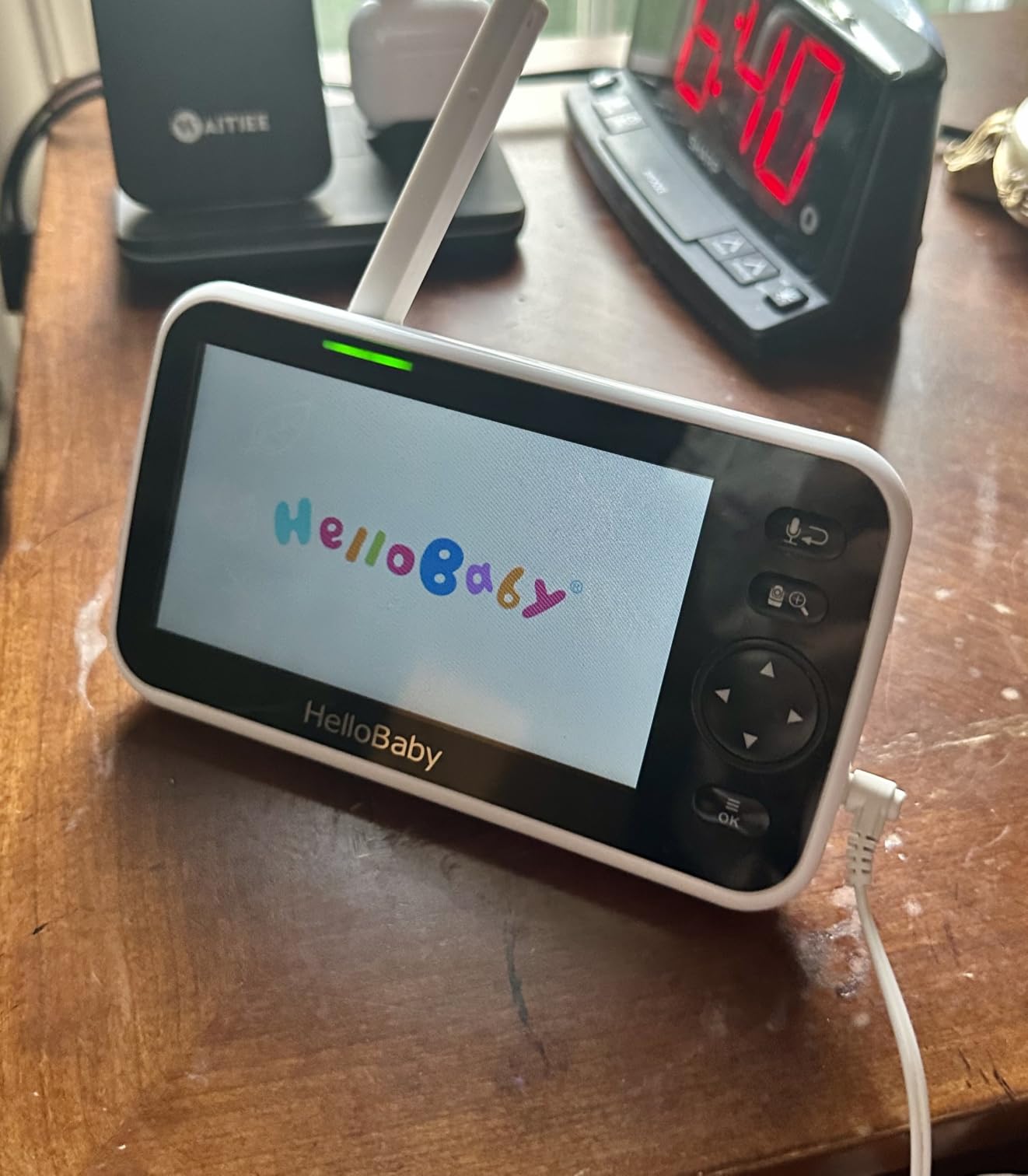 HelloBaby No WiFi Baby Monitor Camera and Audio HB6550, 5