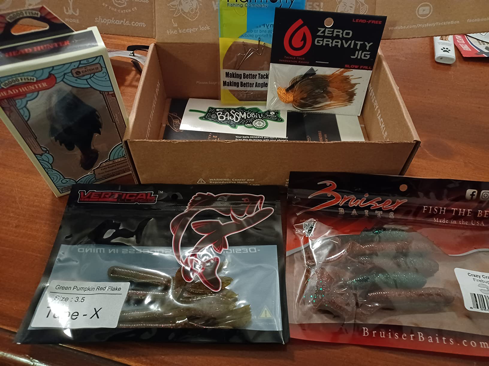 Catch Co Mystery Tackle Box Freshwater Bass Fishing Kit | Largemouth and Smallmouth Bass, Fishing Gift, Fishing Gifts for Men, Lures, Baits, Jigs customer photo 1