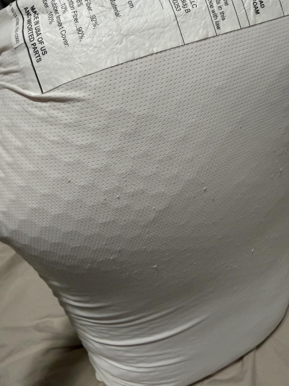 Purple Harmony Pillow - Medium Loft, King Size - Cooling Gel Neck Pillow, GelFlex Grid and Talalay Latex Foam customer photo 1