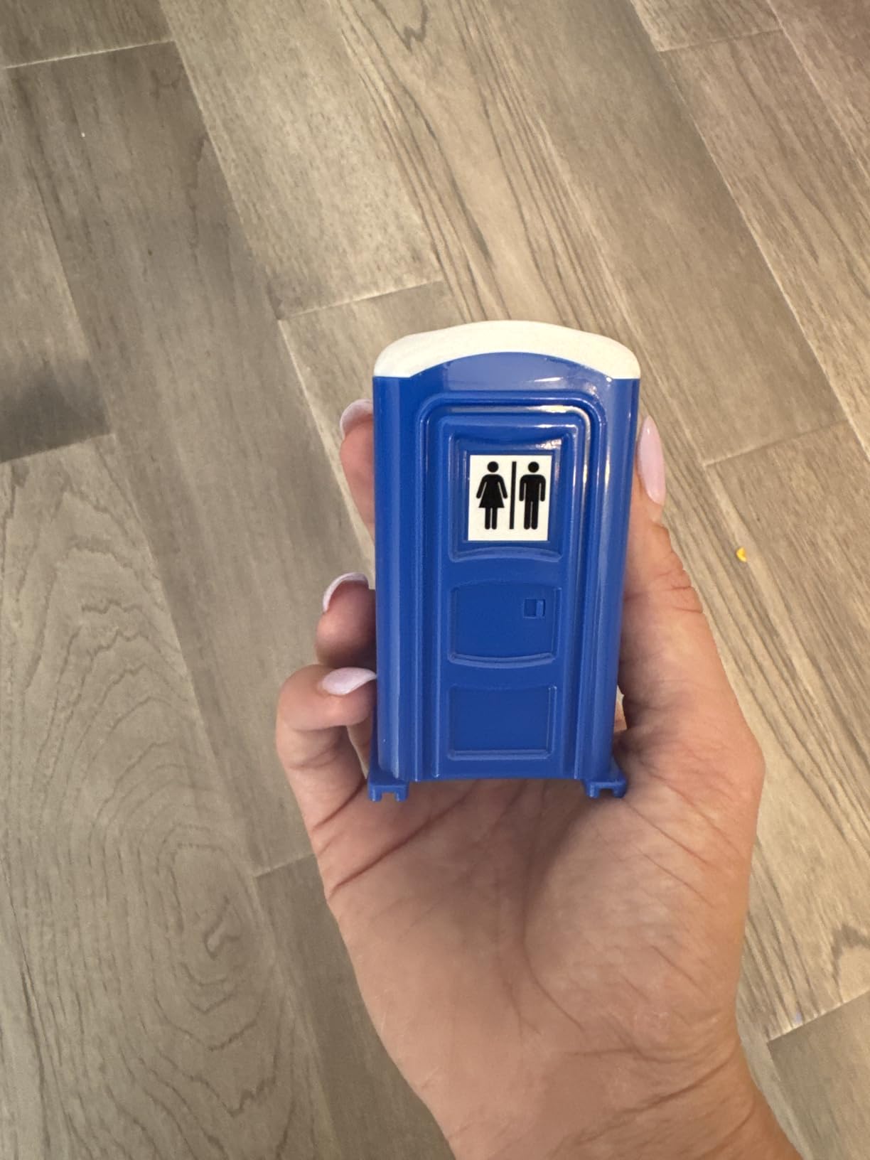 Funwares Porta Potty Shot Glasses, Set of 2, 2 oz Novelty Gag Gift for Men customer photo 2