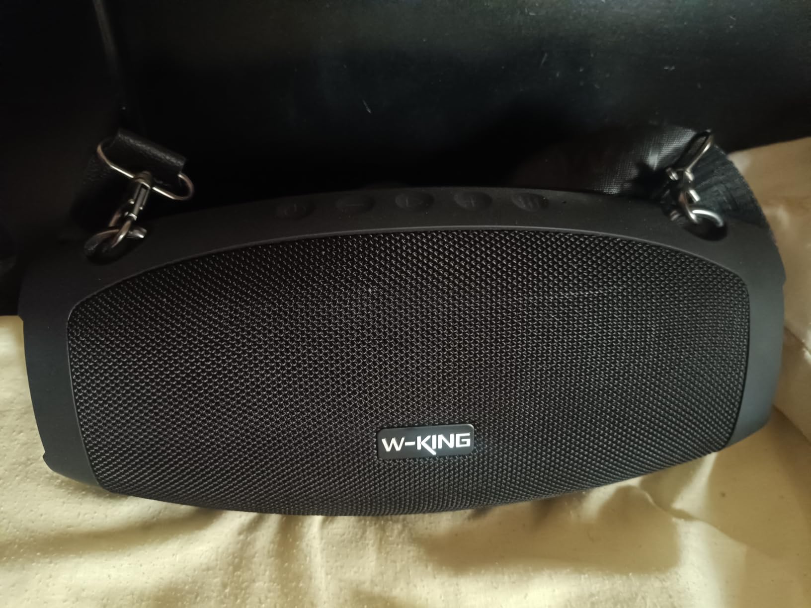 W-KING Bluetooth Speaker, 120W Peak IPX6 Outdoor Loud Portable Speakers, Bluetooth Wireless Boombox, Waterproof Party Large Speaker, 70W Triple Passive Radiators-Deep Bass/Subwoofer x2, 42H Playtime, TF, EQ customer photo 1