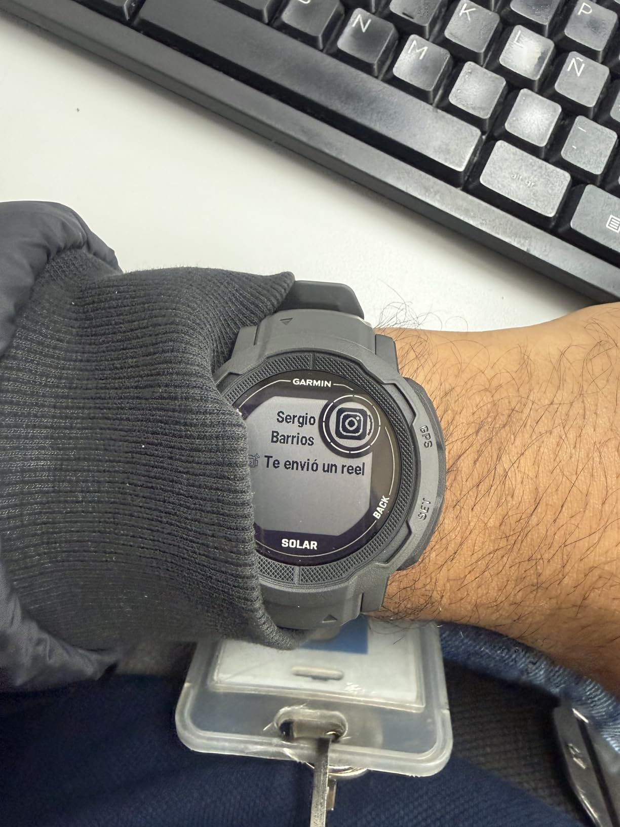 Garmin Instinct 2 Solar, Smaller-Sized Rugged Outdoor Watch with GPS, Graphite customer photo 2