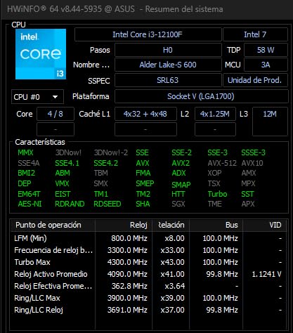 Intel Core i3-12100F desktop processor, featuring PCIe Gen 5.0 & 4.0 support, DDR5 and DDR4 support. Discrete graphics required. customer photo 1