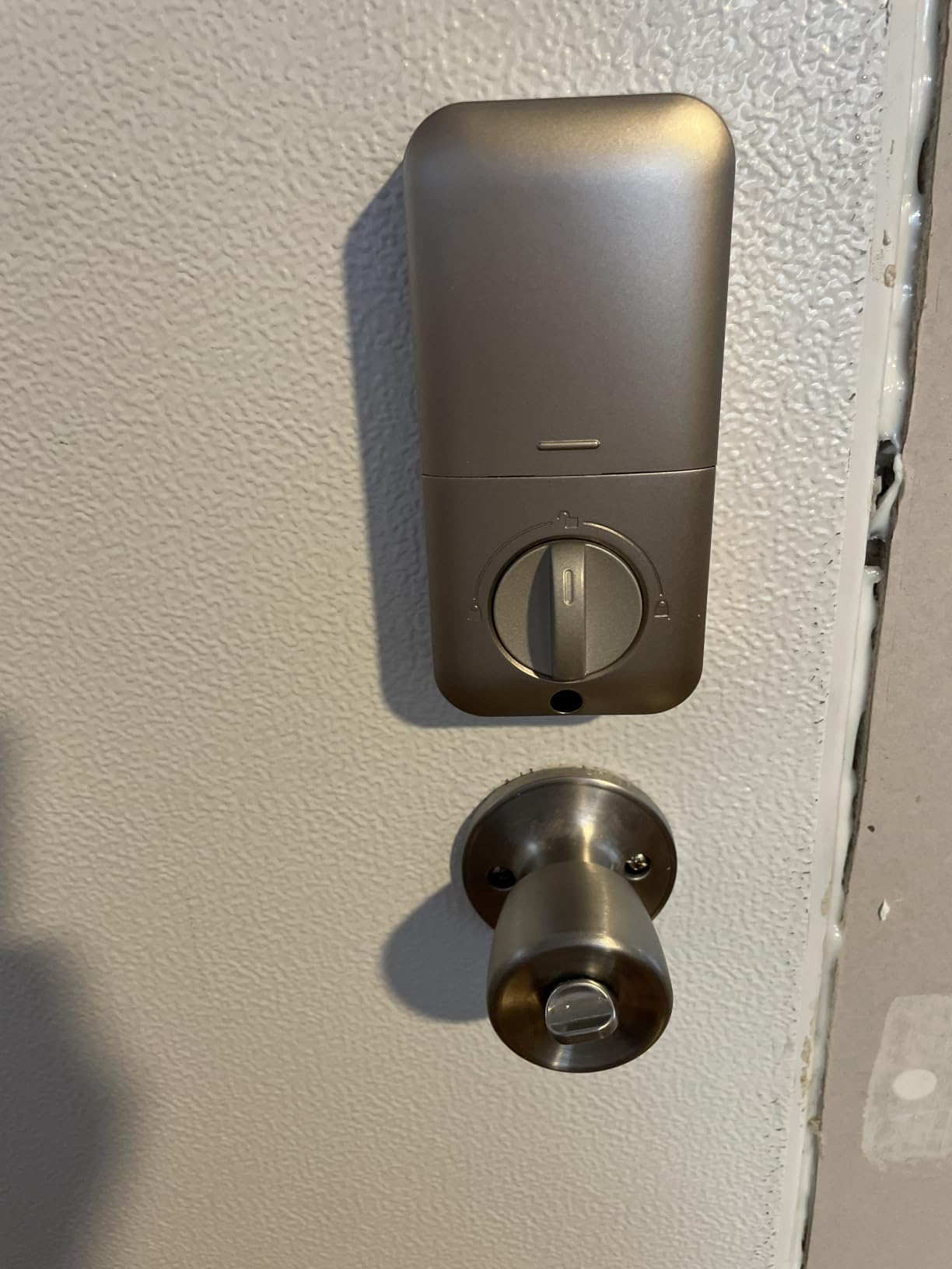 TEEHO TE001 Keyless Entry Door Lock with Keypad - Smart Deadbolt Lock for Front Door with 2 Keys - Auto Lock - Easy Installation - Satin Nickel customer photo 1