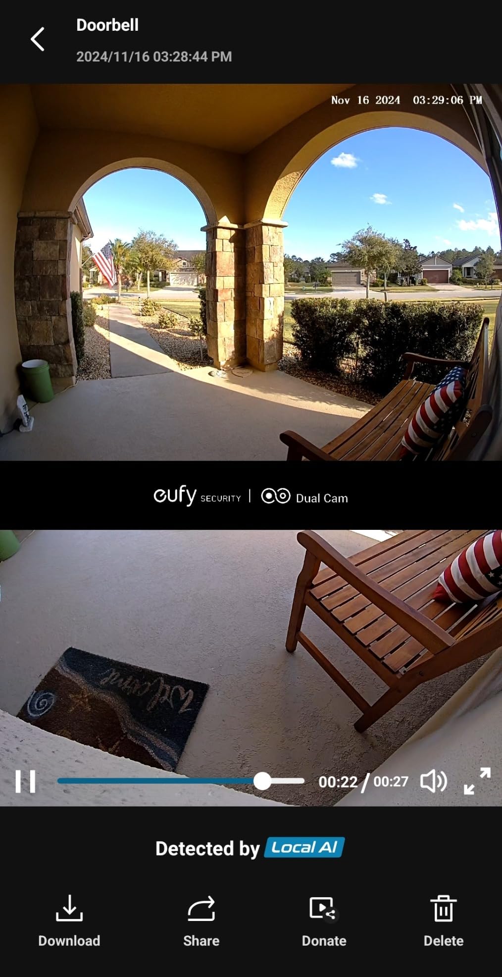 eufy Security Video Doorbell (Wired) S330 with Chime, Dual Cam, Delivery Guard, Security Camera, 2K with HDR, No Monthly Fee, 16-24V, 30VA, homebase NOT Supported, Motion Only Alert customer photo 1