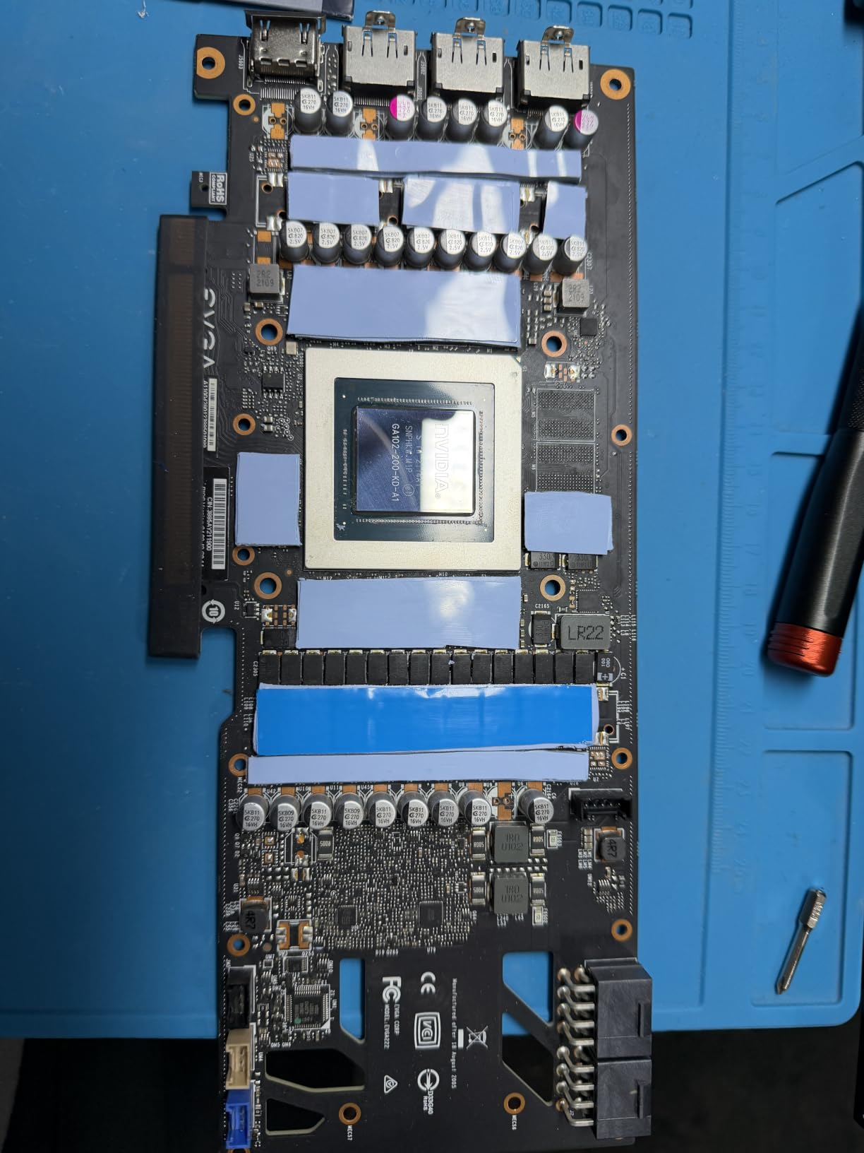ARCTIC TP-3: Premium Performance Thermal Pad, 120 x 20 x 0.5 mm (4 Pieces) - Stackable to 2.0 mm Without Performance Loss customer photo 2