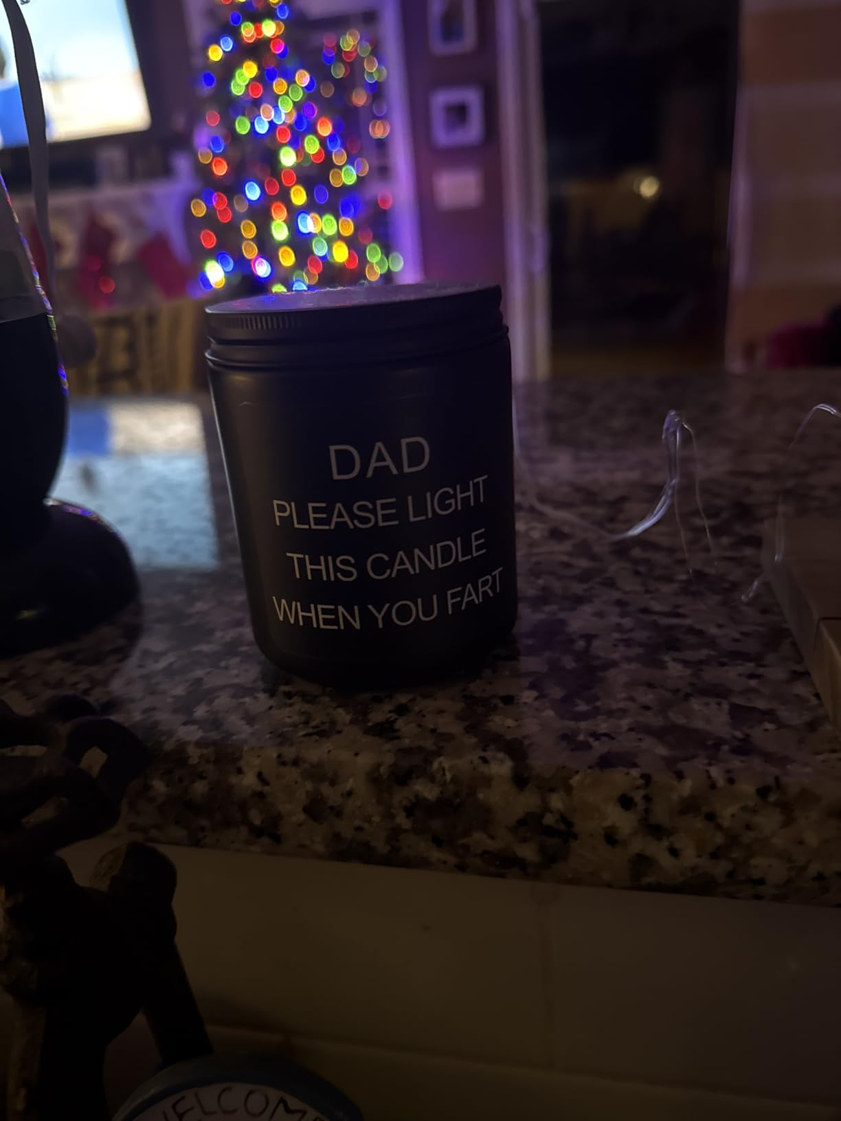 Homsolver Gift for Dad, Fathers Day Birthday Christmas Dad Candle Gifts | Best Dad Ever Gifts from Wife Daughter Son, Birthday Gifts for Husband, Gift Ideas for Men, 7 oz Sandalwood Scented Candle customer photo 2
