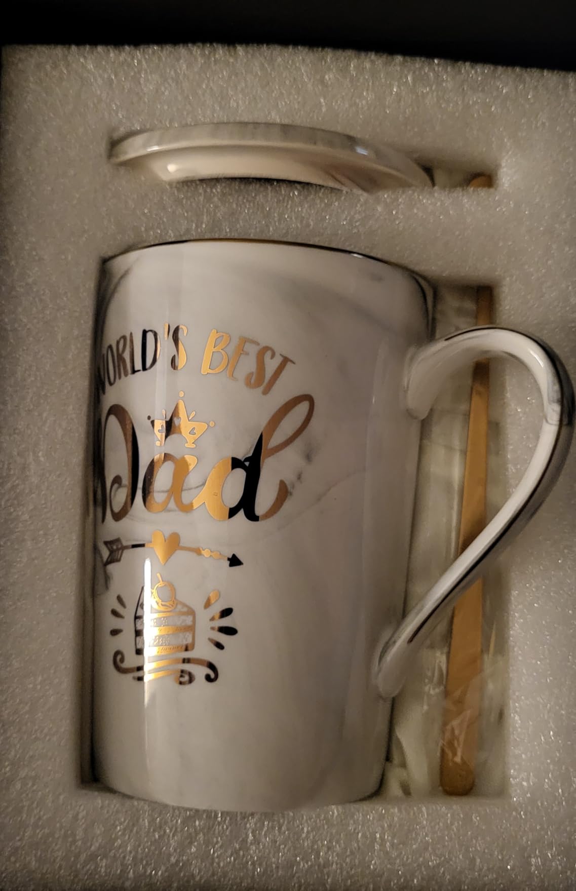 Unique Teacher Appreciation Gifts for Women, Best Teachers Mug for Teachers | 14oz Pink Marble Ceramic Gold Print Teacher Cup, End of Year Birthday Retirement Graduation from Student, Nice Gift Boxed customer photo 1