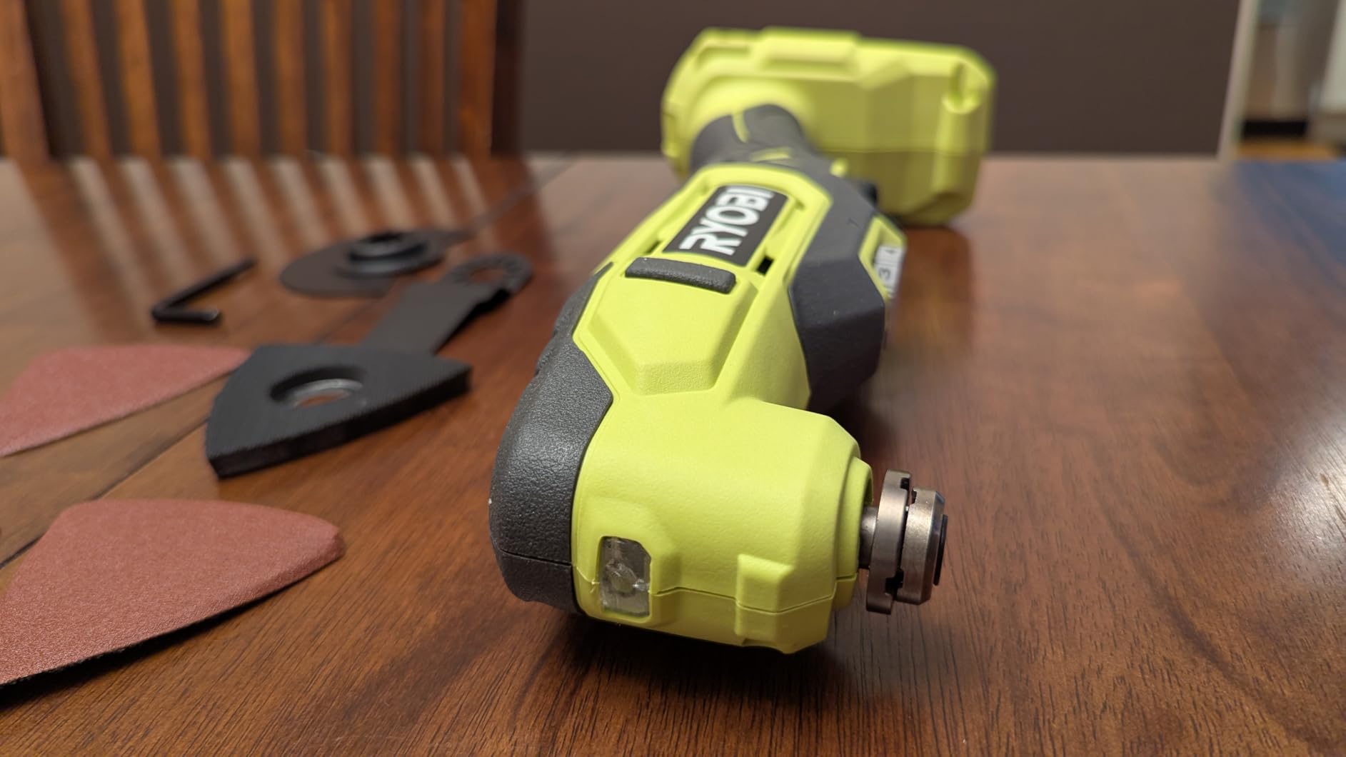 Ryobi ONE+ 18V Cordless Oscillating Multi-Tool (Tool Only) | Battery and Charger Sold Separately customer photo 1