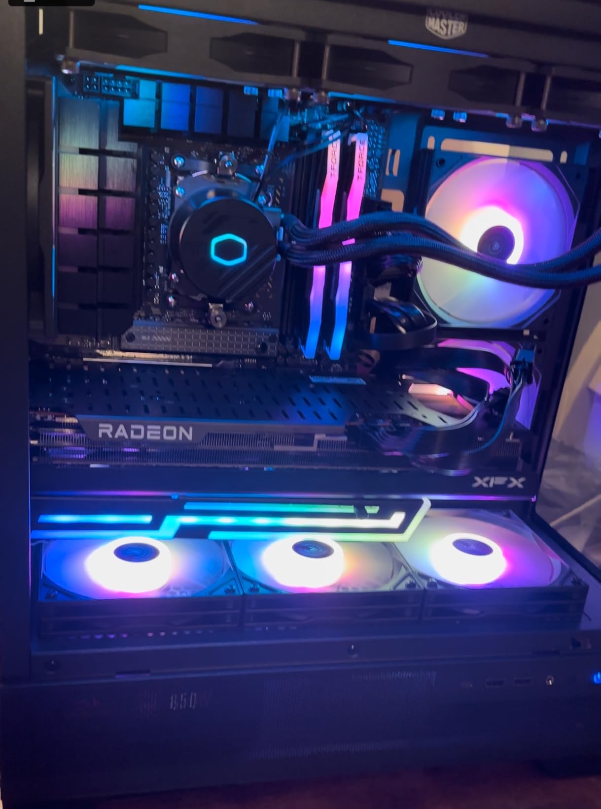 TEAMGROUP T-FORCE DELTA RGB DDR5 Ram 32GB (2x16GB) 6000MHz PC5-48000 CL30 Intel XMP 3.0 AMD Expo Compatible Desktop Memory Black FF3D532G6000HC30DC01 customer photo 2