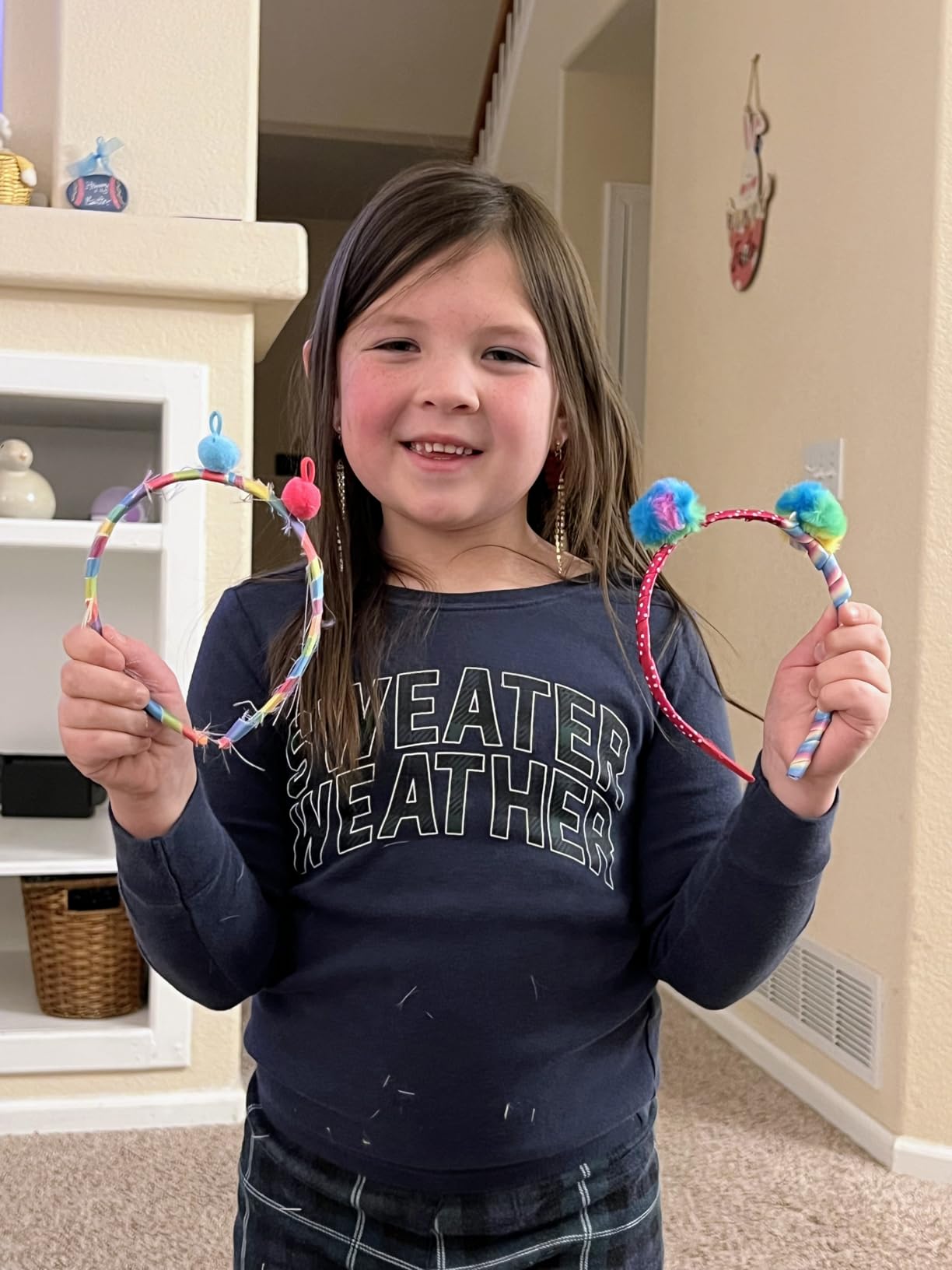 Pretty Me Headband Making Kit for Girls - Arts & Crafts Easter Gift - Make Your Own Fashion Headbands for Kids - DIY Hair Accessories - Gift for Ages 5-12 Year Old Girl customer photo 2
