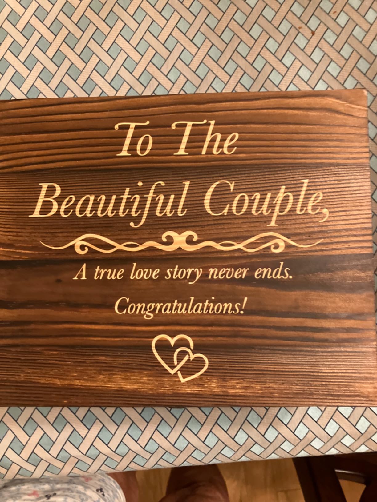 Unique Engagement for Couples - Engagement Wine Tumbler Gift Set - 'To The Beautiful Couple', Bridal Shower Set for Her - Wedding Set for Couple - Mr and Mrs Tumbler Set customer photo 1