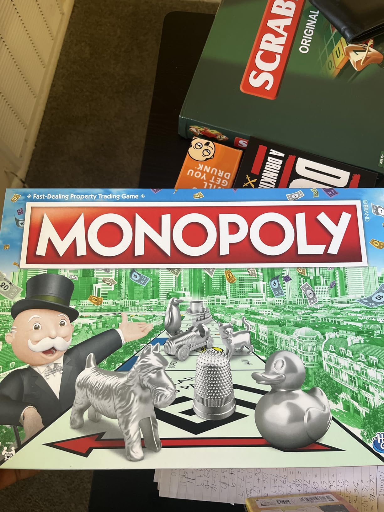 Monopoly Game, Family Board Games for 2 to 6 Players & Kids Ages 8 and Up, Includes 8 Tokens (Token Vote Edition) customer photo 1