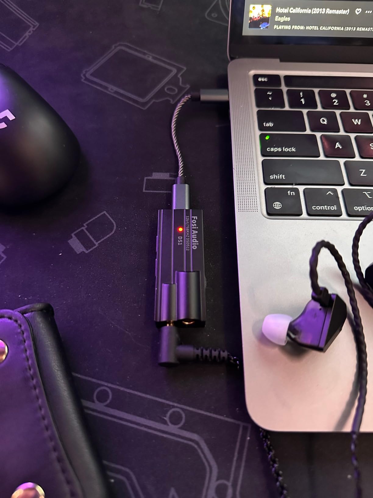 Fosi Audio DS1 USB C DAC Headphone Amp DSD512 ES9038Q2M HiFi Mini Audio Adapter Supports 32bit/768kHz with 4.4MM and 3.5MM Dual Headphones Outputs Compatible with Smartphones/Laptop/PC/Music Players customer photo 2