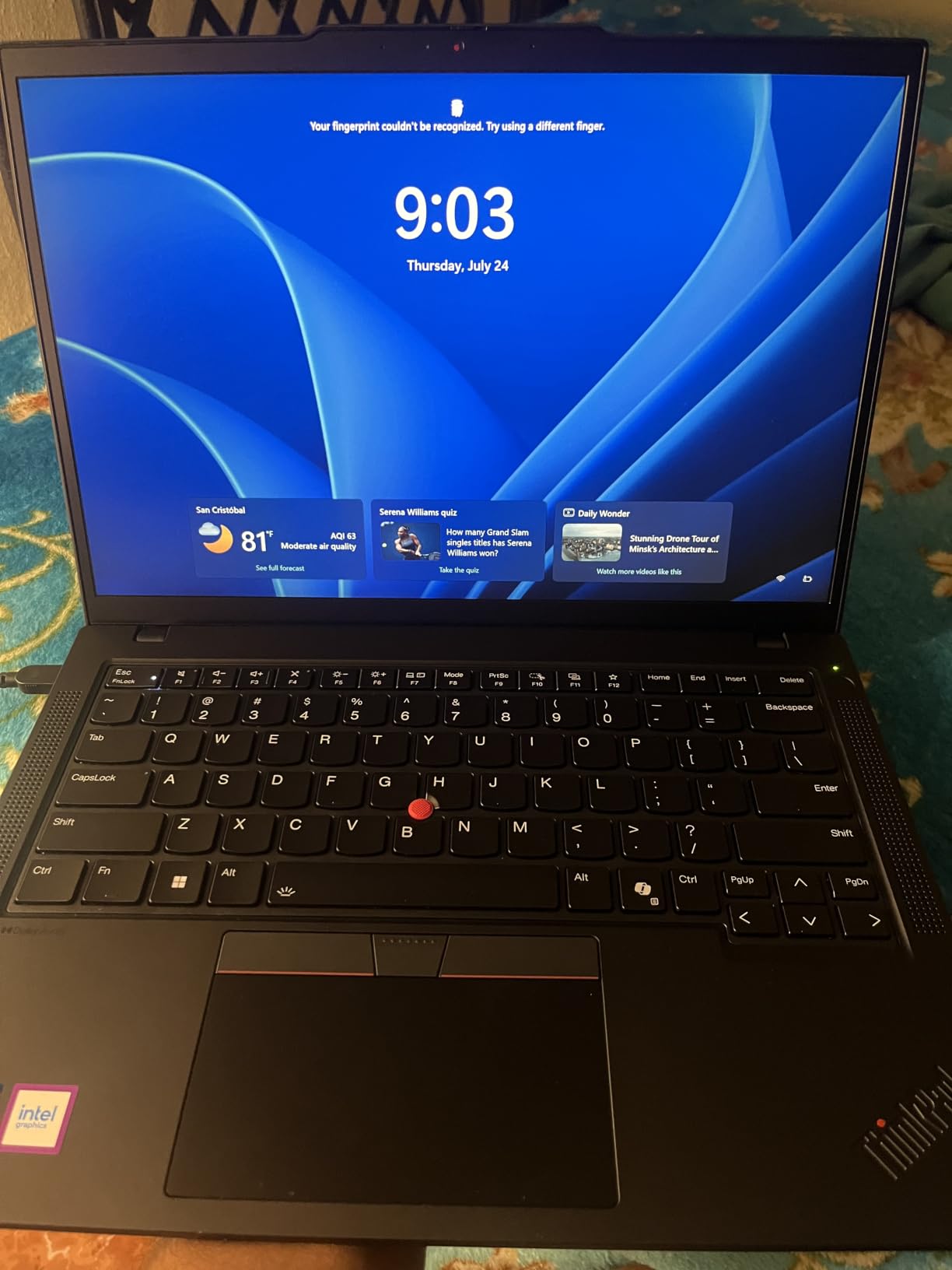 Lenovo ThinkPad T14 Gen 6 Laptop, Intel Ultra 5 225U, 16GB DDR5, 512GB SSD | 14