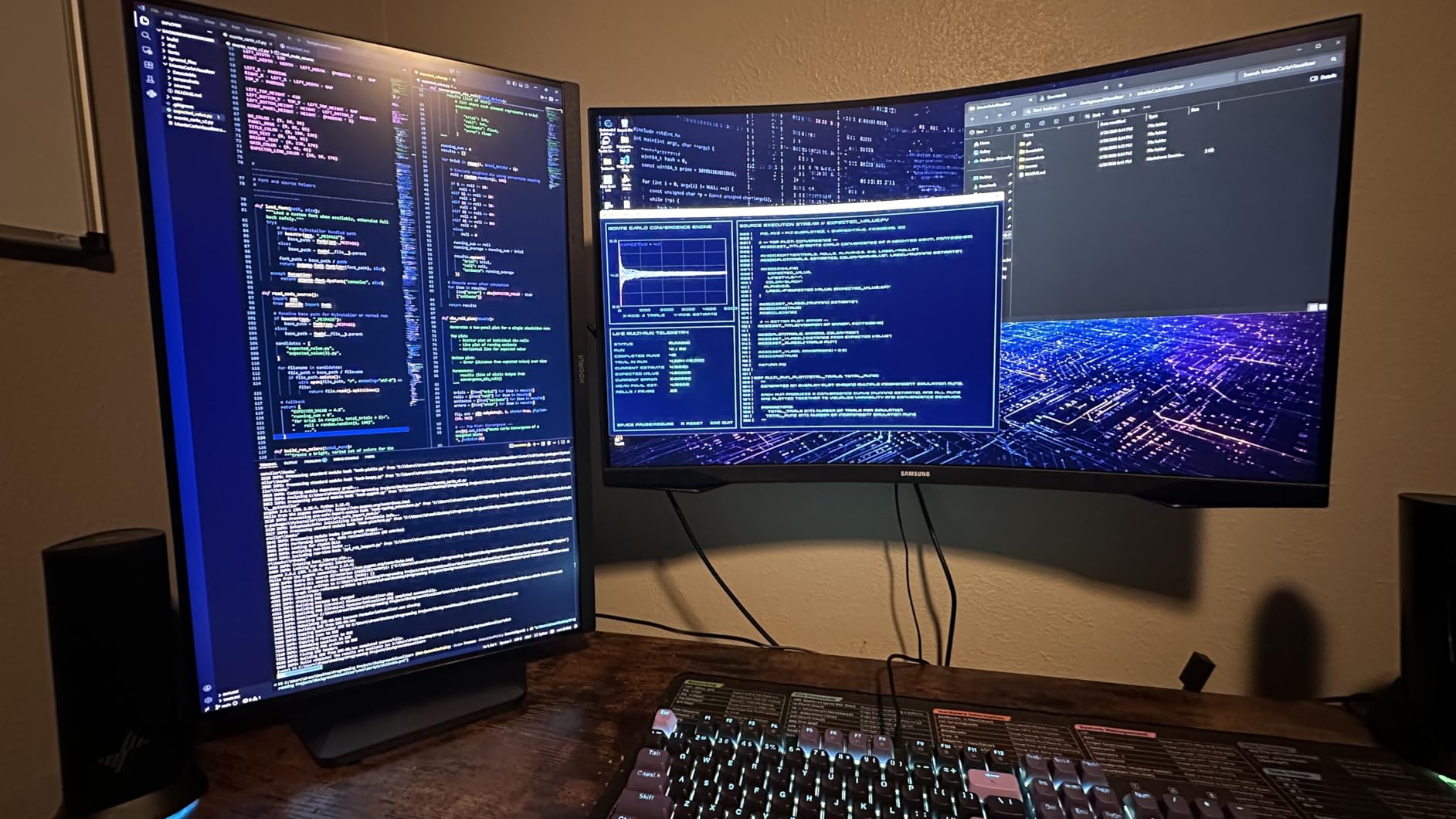 KOORUI 24 Inch Gaming Monitor, 180Hz FHD 1080P VA Display with 3000:1 Contrast, Eye Care, HDMI & VGA, VESA 100x100mm Mountable for Dorm Room, Dual-Screen Setup, PC and Console Gaming customer photo 2