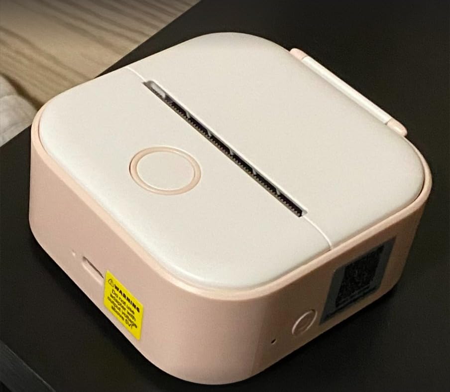 Mini Sticker Printer - T02 Mini Thermal Printer AI Sticker Maker for Kids | Bluetooth Portable Mini Printer Label Printer, Sticker Maker Machine Print Pods for Gifts, Study, Journaling Supplies, Photos customer photo 1