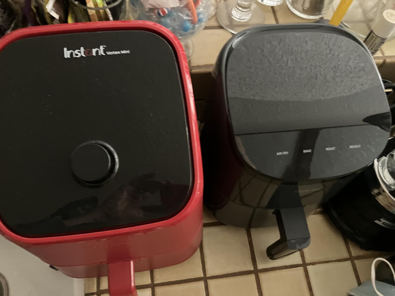 Cosori Lite 2.1 Qt Small Air Fryer, Max 400°F, 4-in-1, 97% less oil, Gray | Ideal for dorms, apartment, RVs, Quiet, Touch control, Air Fry, Bake, Roast, Reheat, Nonstick inner, Dishwasher-Safe Basket customer photo 2